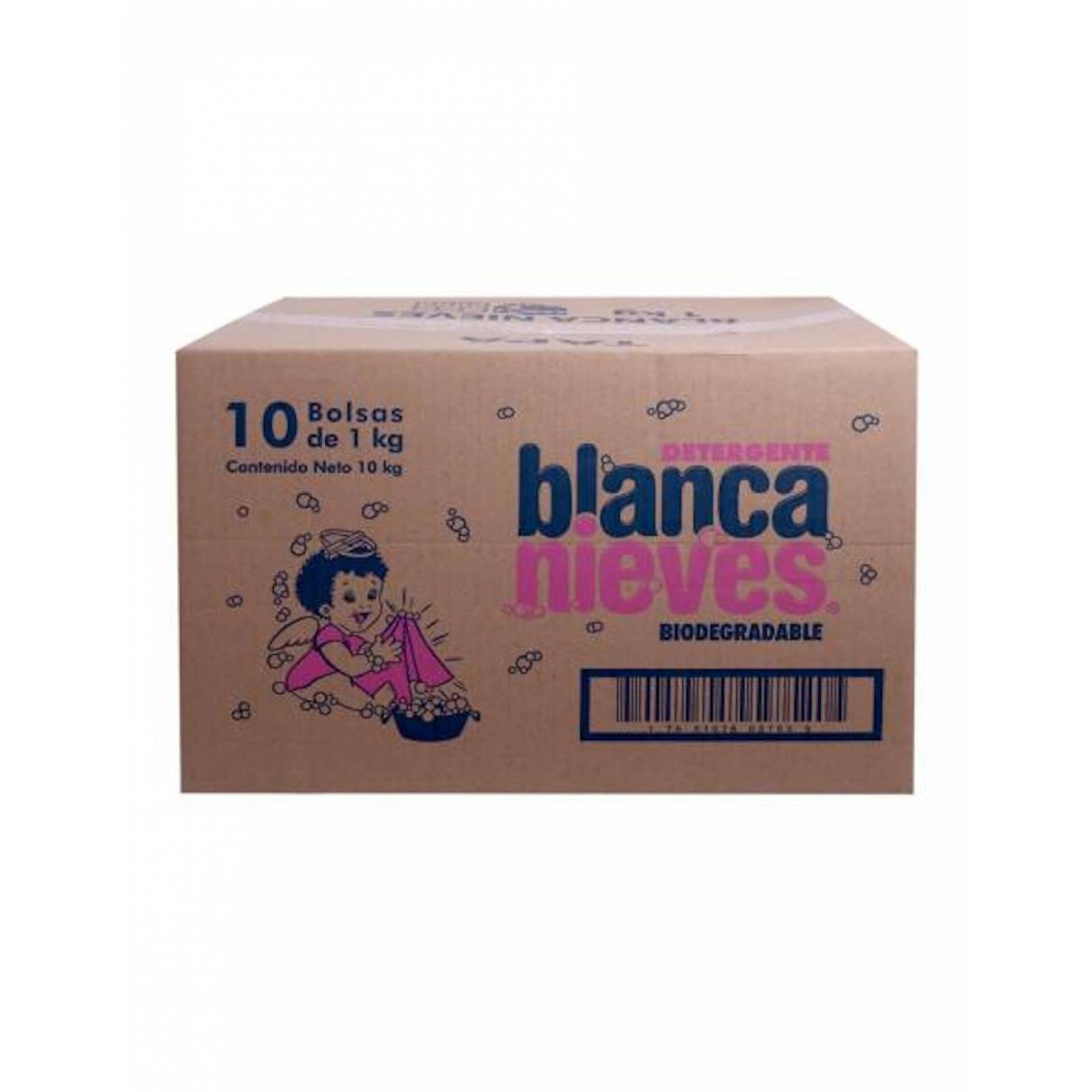 Pack de 10 Detergentes Blanca nieves de 1kg 