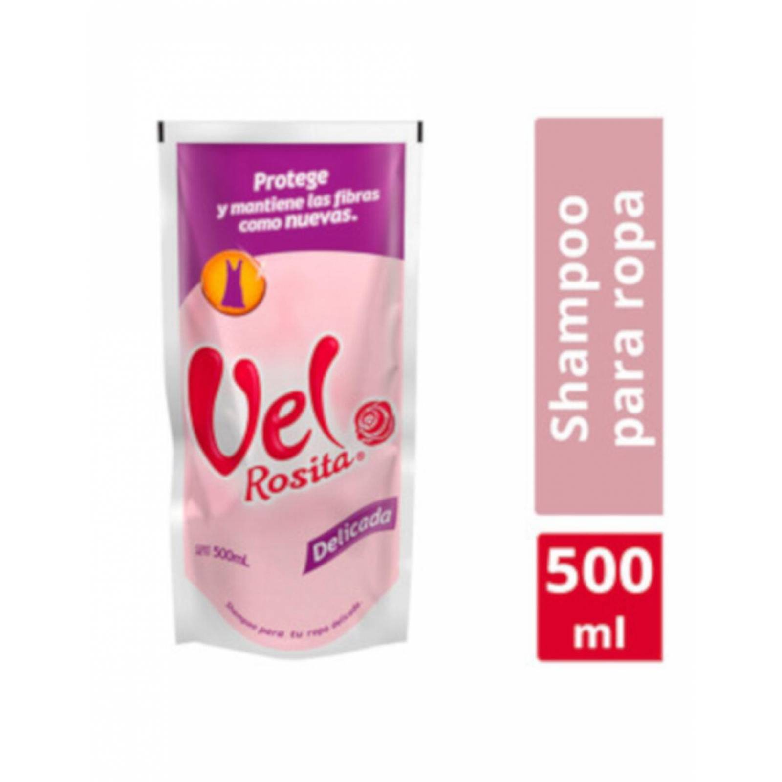 Pack de 18 Detergente Líquido Vel Rosita Doypack 500 ml
