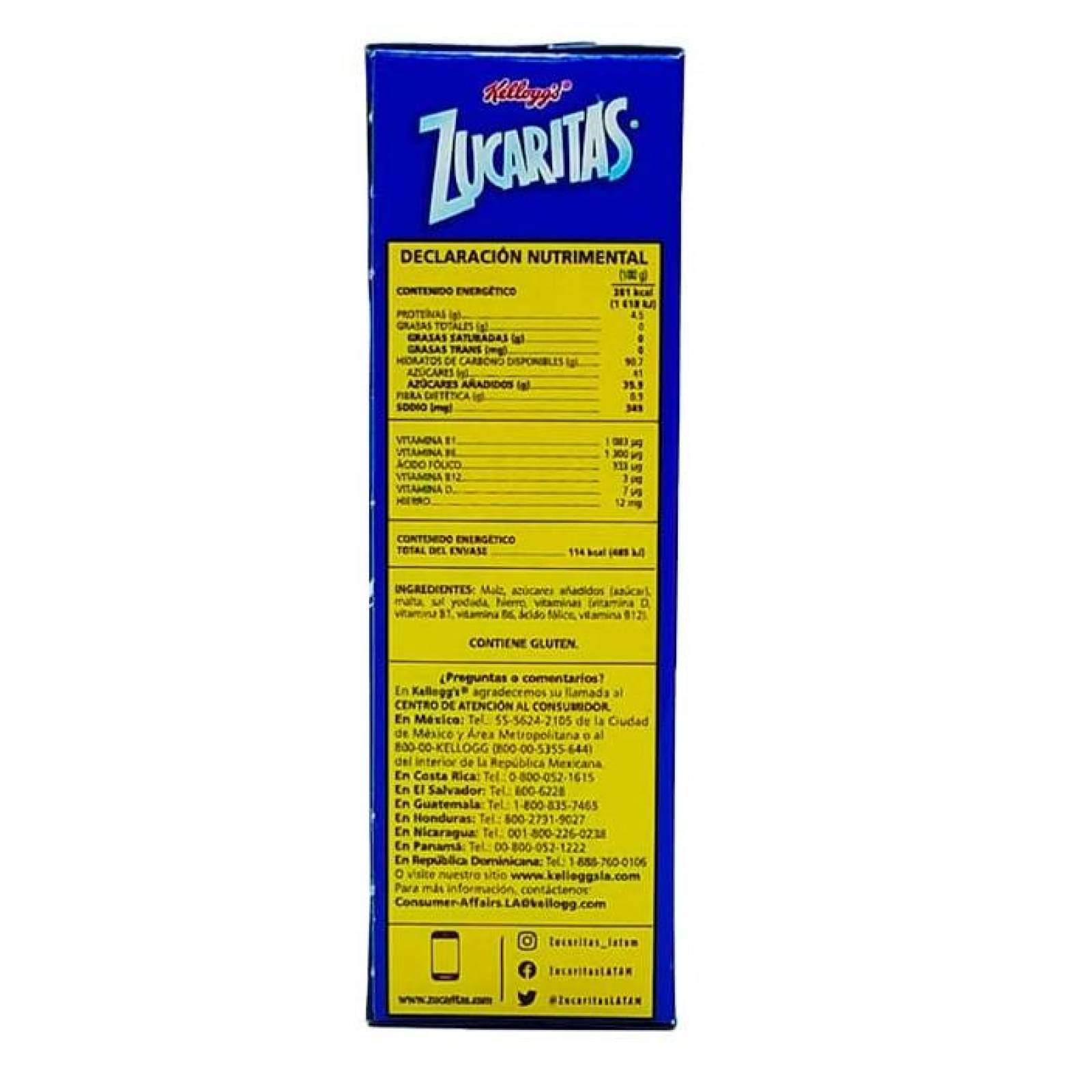 Pack de 50 Cereal Kellogg´s Zucaritas de 30g 