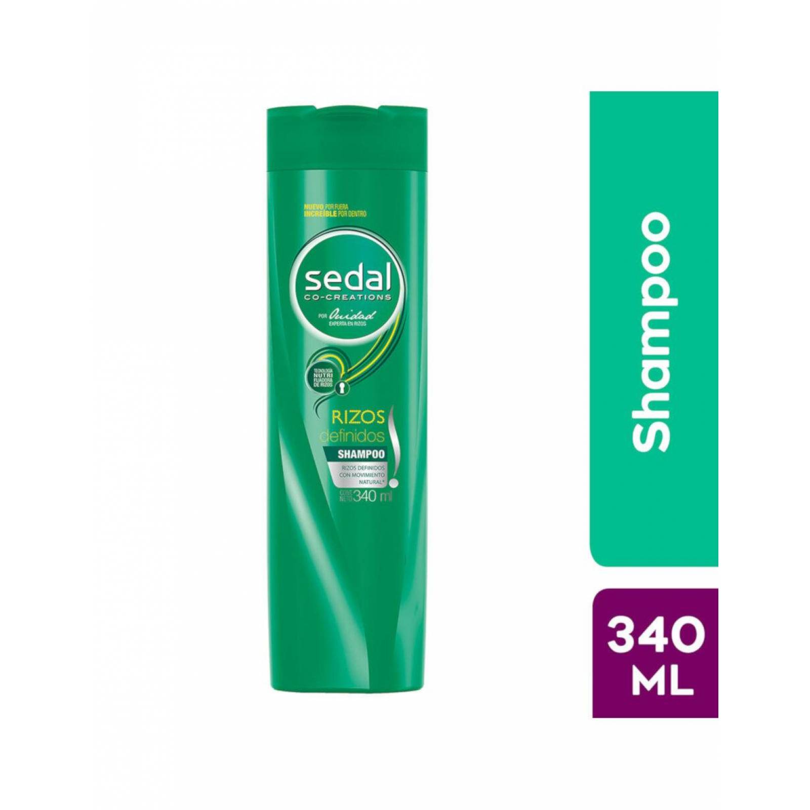 Pack de 12 Shampoo Sedal Rizos Definidos 340 ml 
