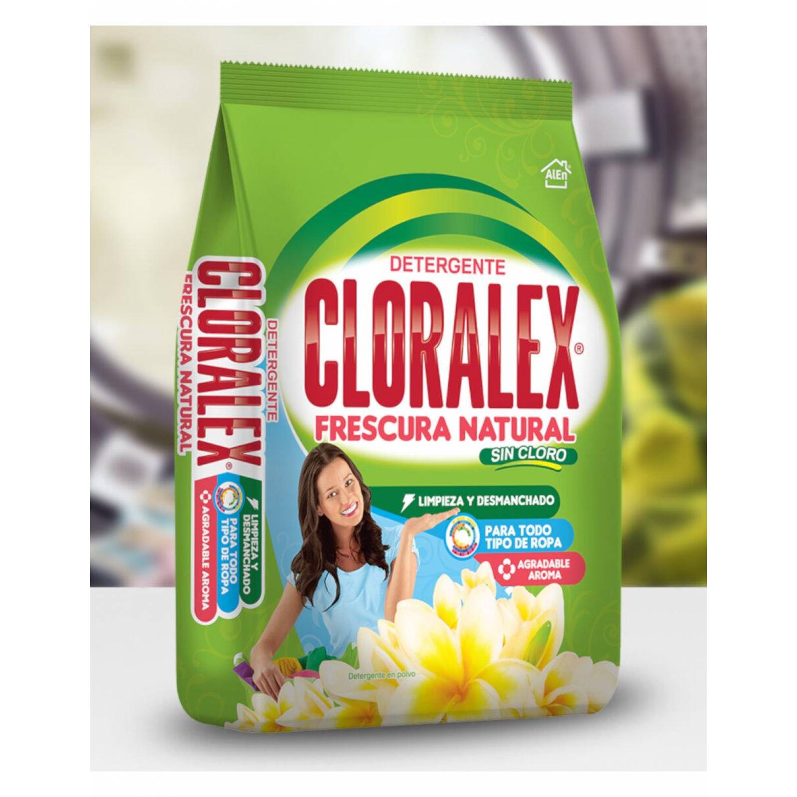 Pack de 10 Detergentes Cloralex Frescura Natural 900 gr 