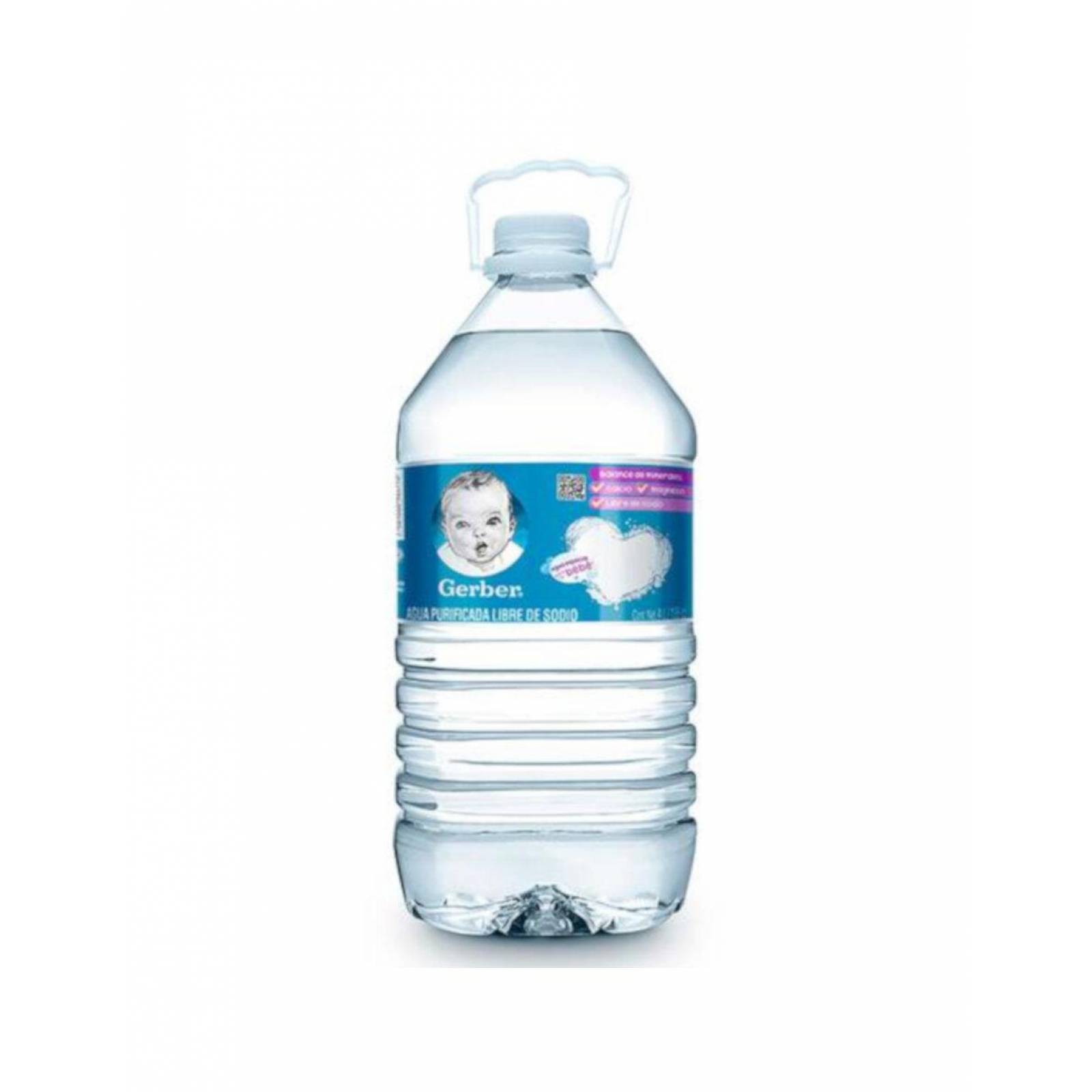 Pack de 4 Agua Gerber 4 L 