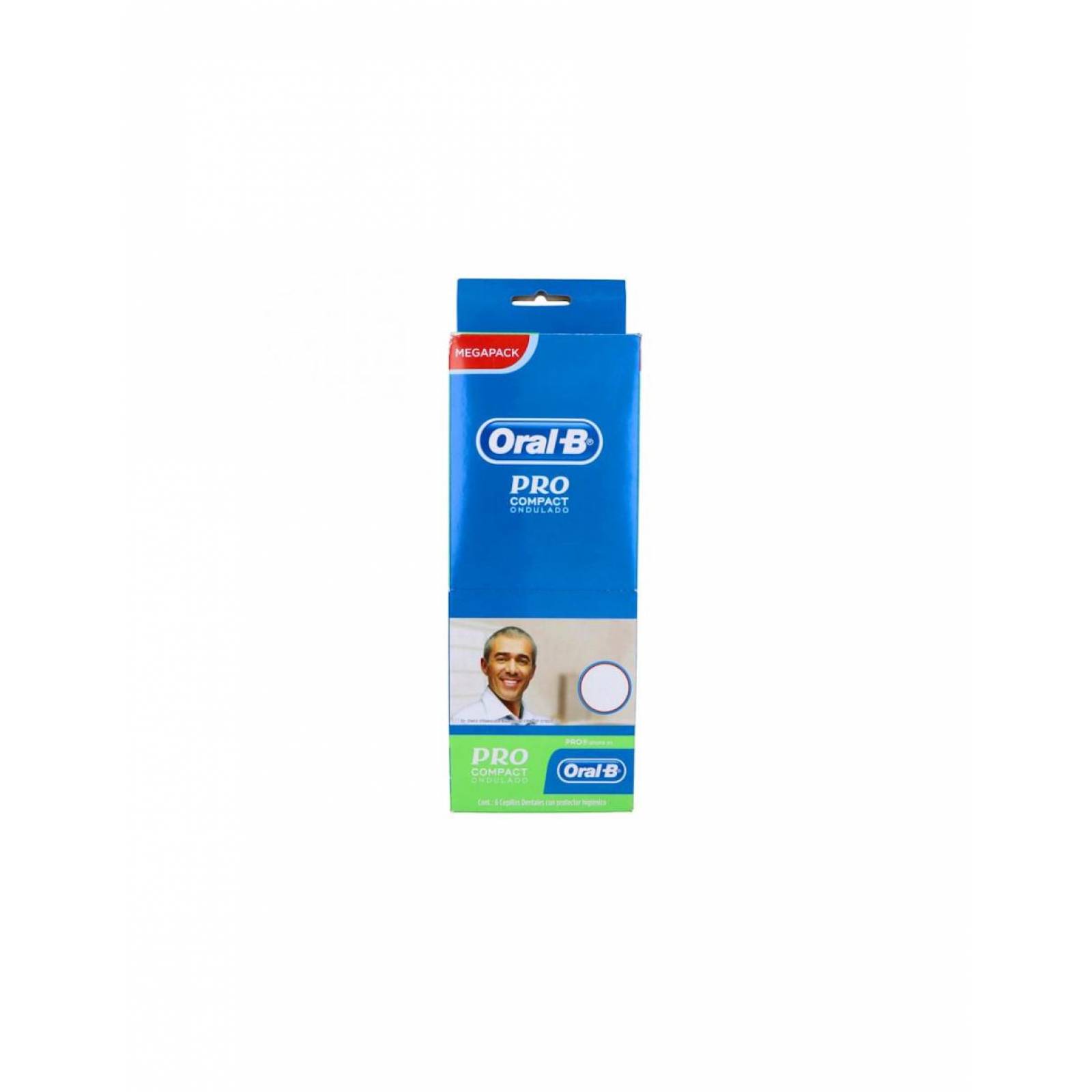 Pack de 6 Cepillo Dental Oral B Pro Compact #40 de 6pzas 