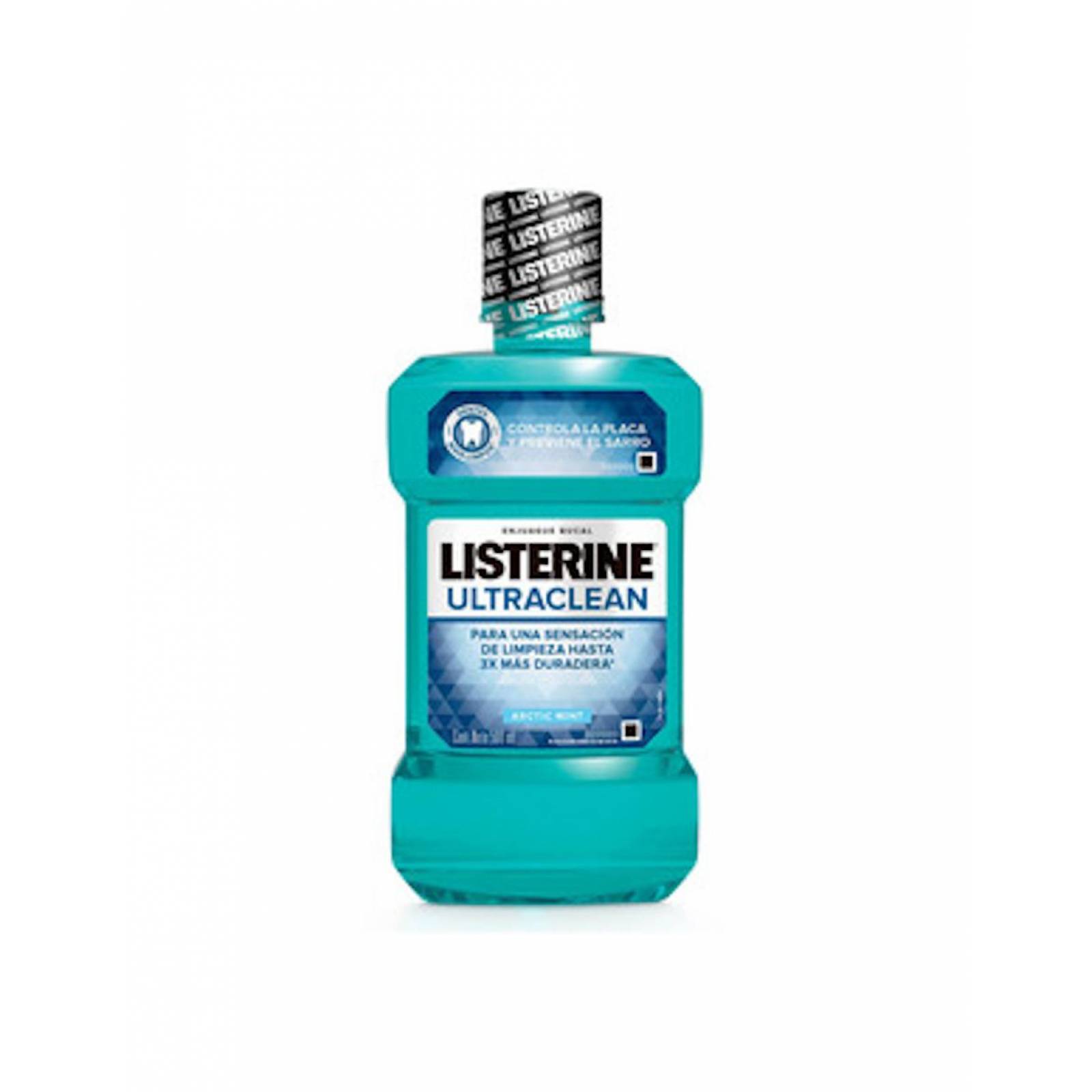 Pack de 12 Enjuague Bucal Listerine Ultra Clean de 500ml 