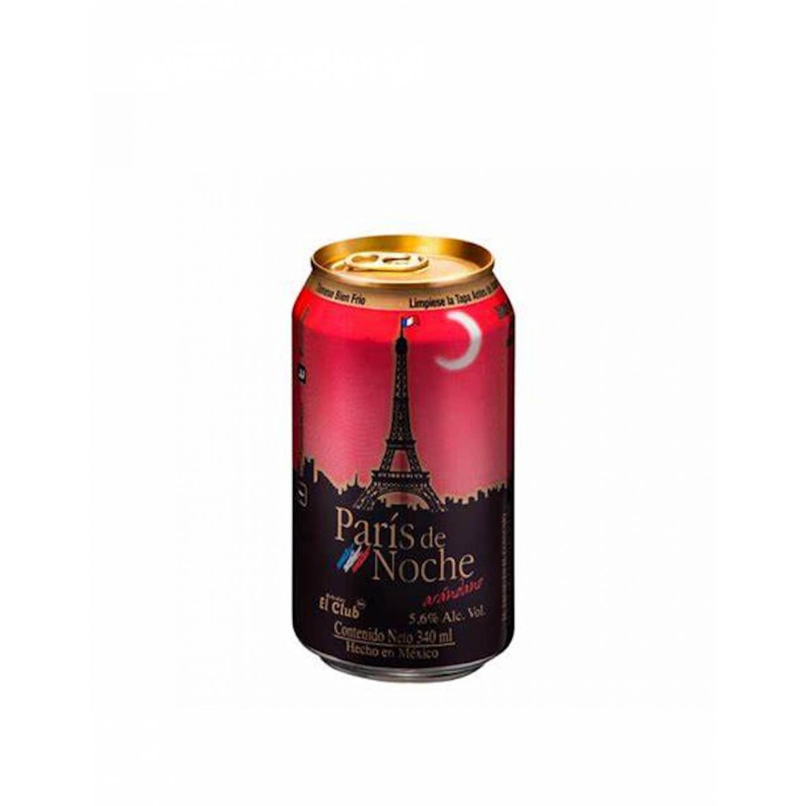 Pack de 12 Mezcla Coñac París de Noche Arándano de 340ml 