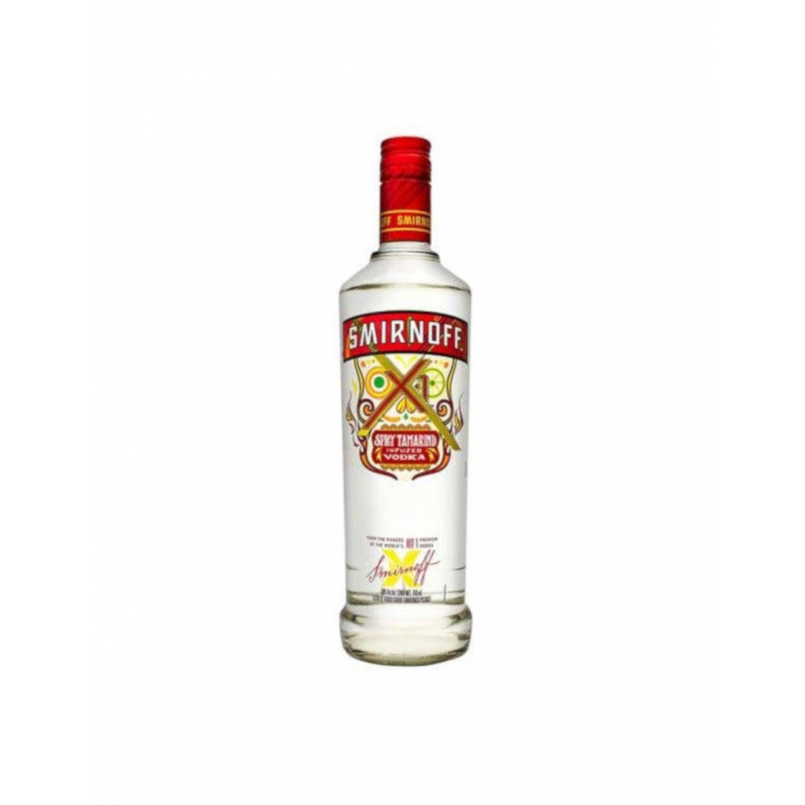 Pack de 12 Vodka Smirnoff x1 Tamarindo 750 ml 