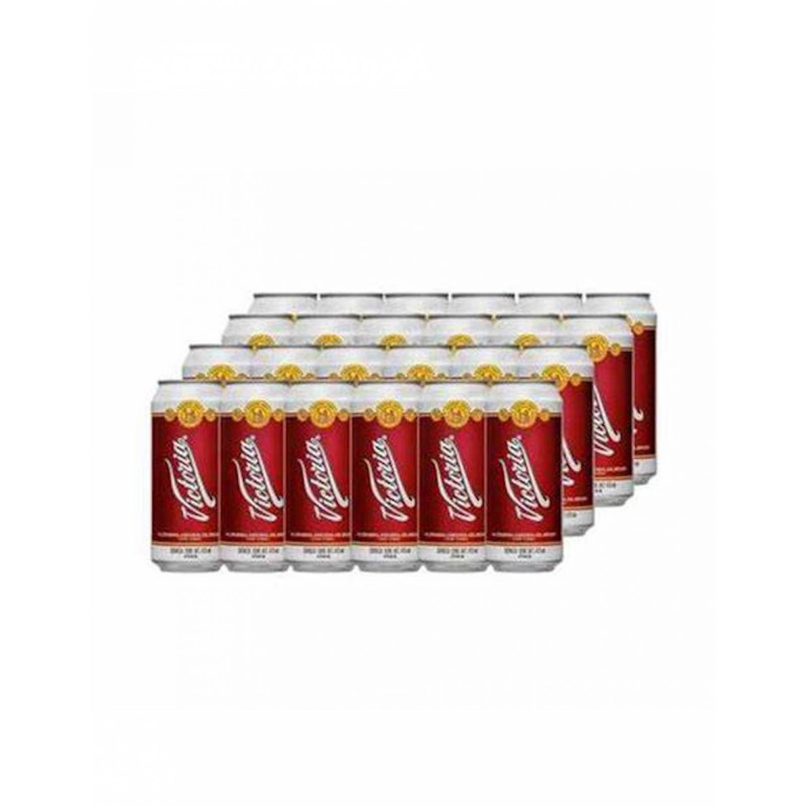 Pack de 24 Cerveza Victoria Laton de 473ml 