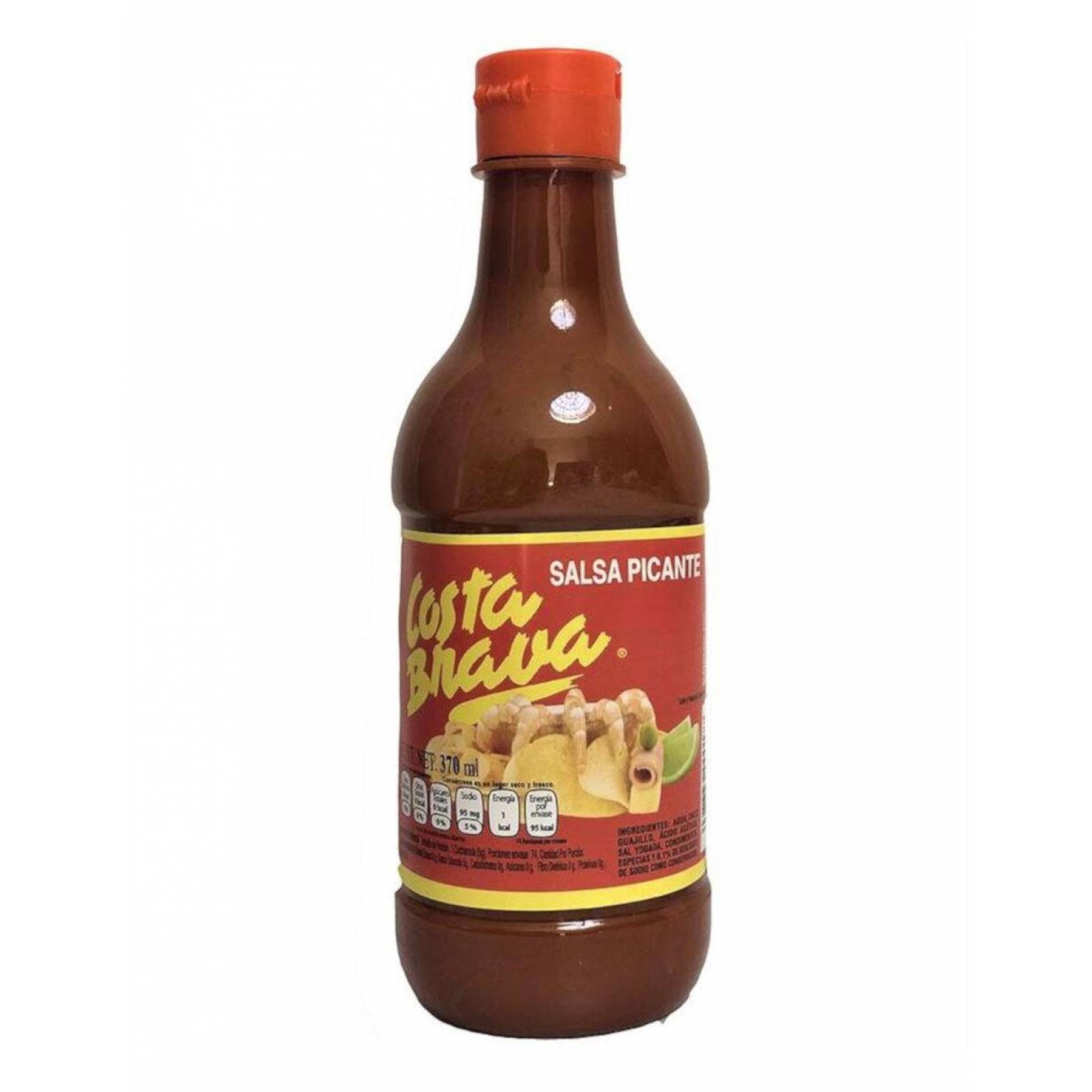 Pack de 24 Salsa Costa Brava Roja 370 ml 