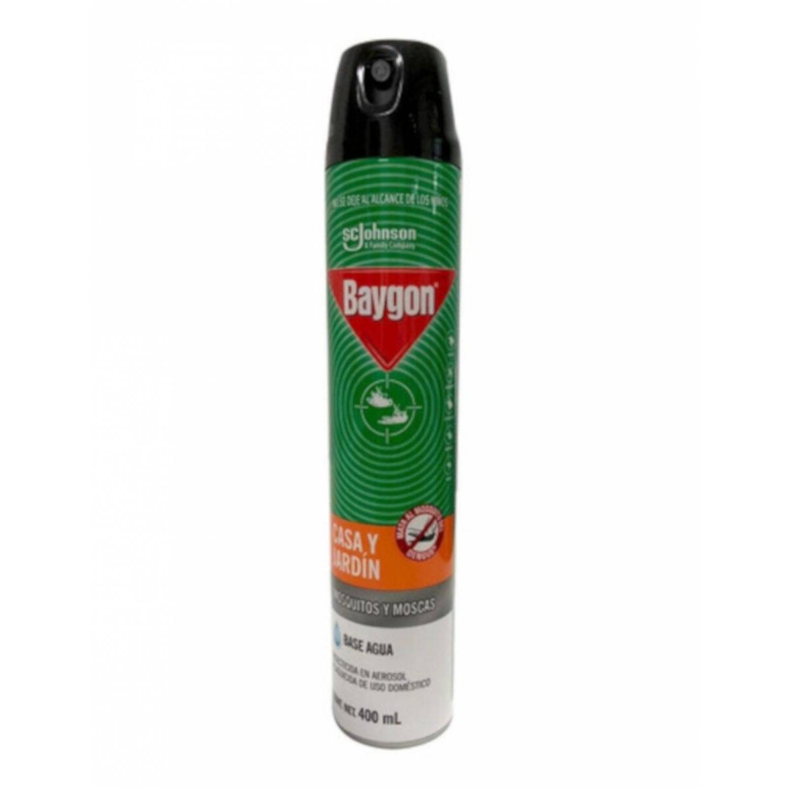 Pack de 12 Insecticida Baygon Casa y Jardín 400 ml 