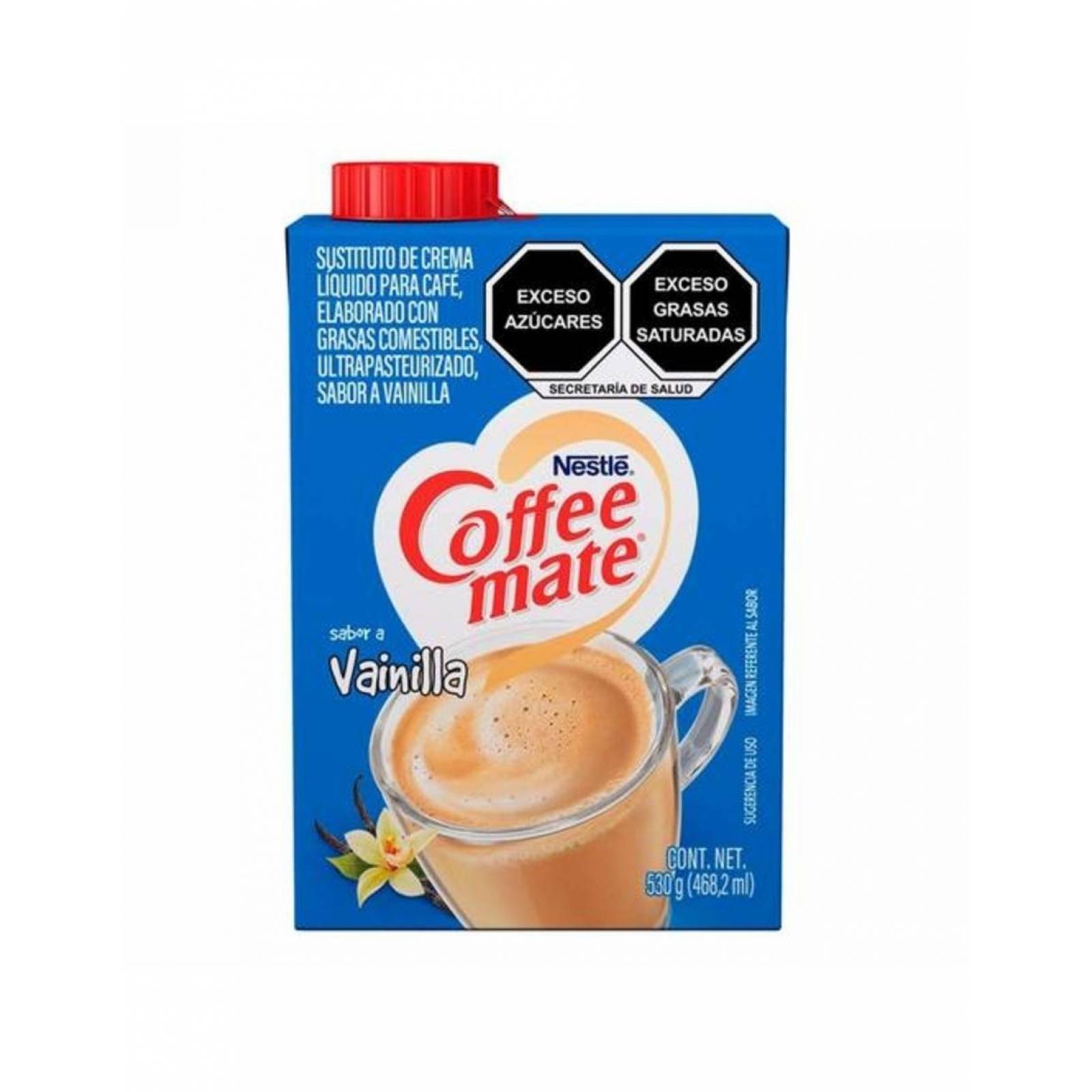 Pack de 12 Crema para Café Coffee Mate Vainilla 530 ml