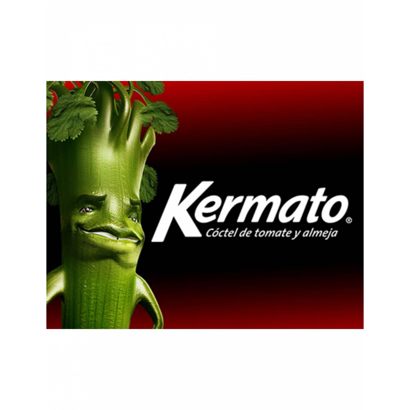 Pack de 12 Jugo de Tomate/Almeja Kermato Frasco 245 ml 