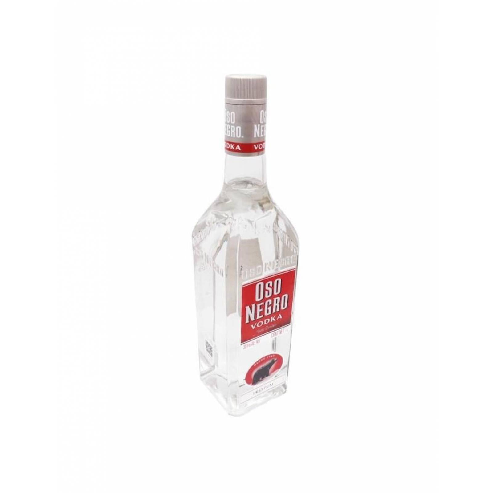 Pack de 12 Vodka Oso Negro de 1l 