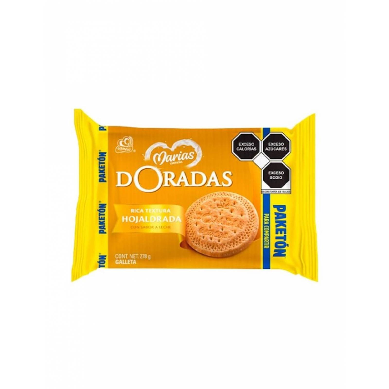 Pack de 10 Galletas Marias Doradas Gamesa de 278g 