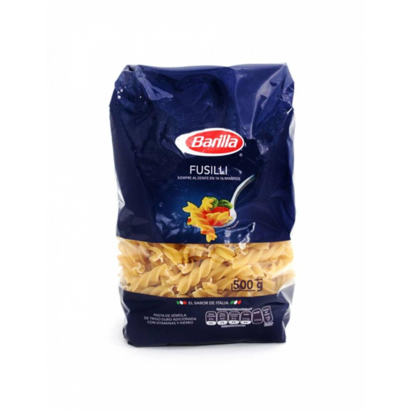Pack de 12 Sopa para Pasta Barilla Tornillo 500 gr 