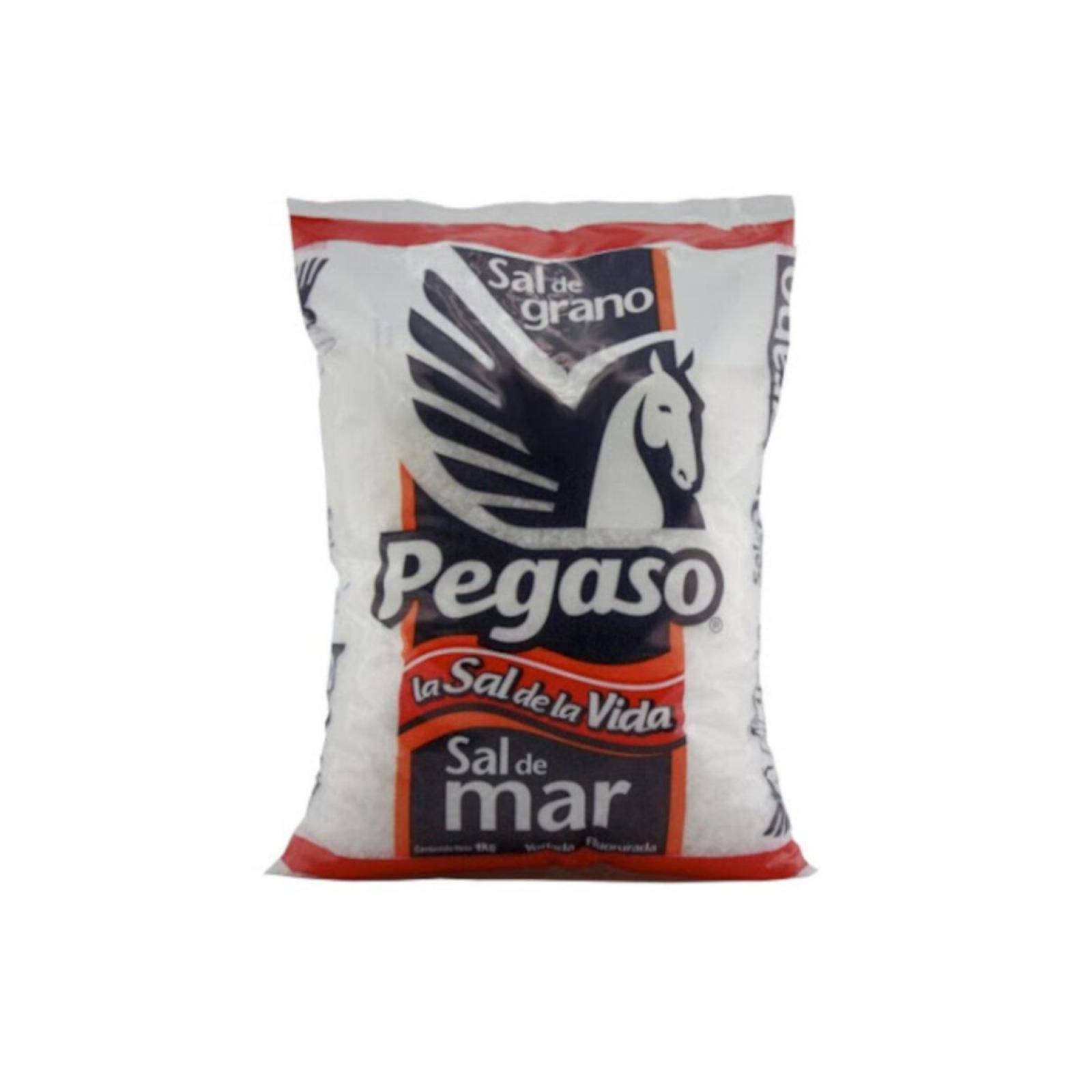 Pack de 12 Sal Pegaso de Grano 1 Kg 