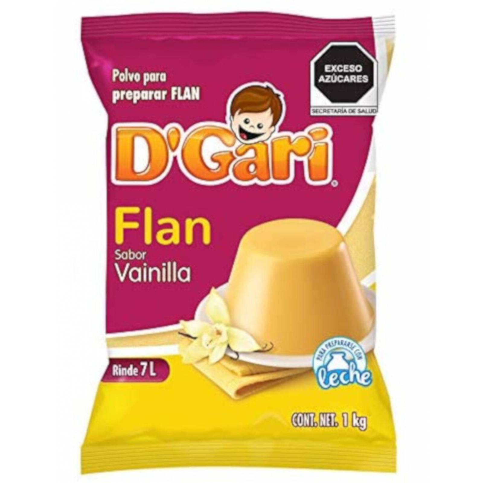 Pack de 10 Flan D'Gari 1 Kg 