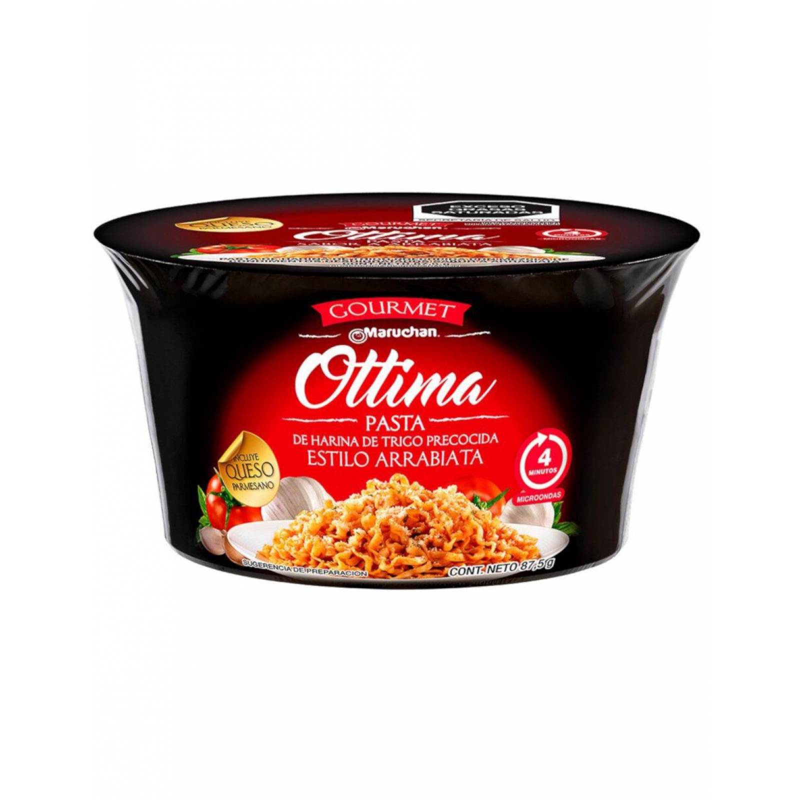 Pack de 6 Sopa Inst. Ottima Pasta Arrabiata 87.5 gr 