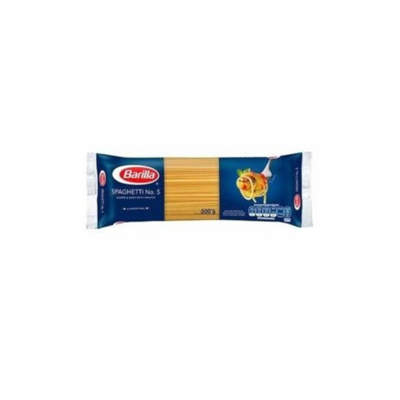Pack de 25 Sopa para Pasta Barilla Spaghetti #5 500 gr 