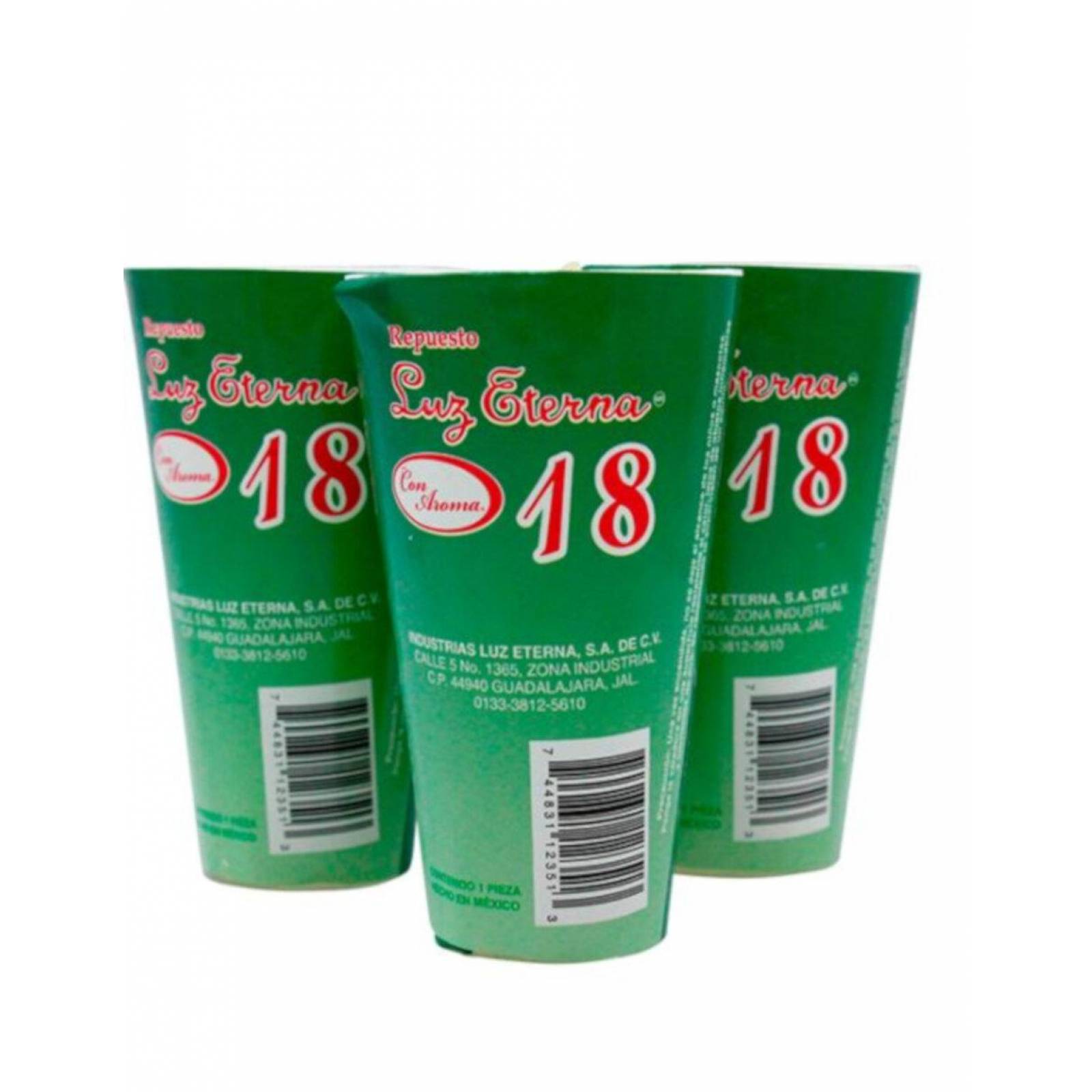 Pack de 40 Veladora Luz Eterna San Judas #18 Repuesto