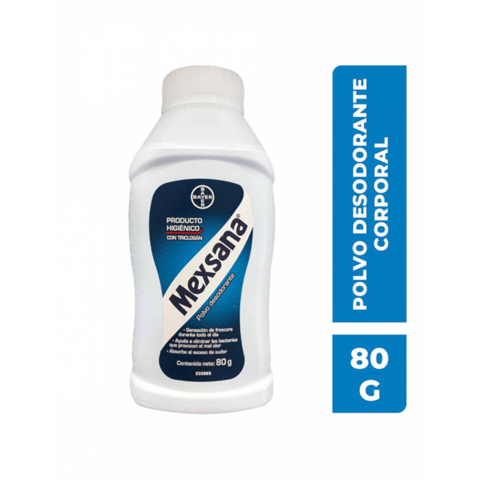 Pack de 12 Talco Mexsana 80 gr