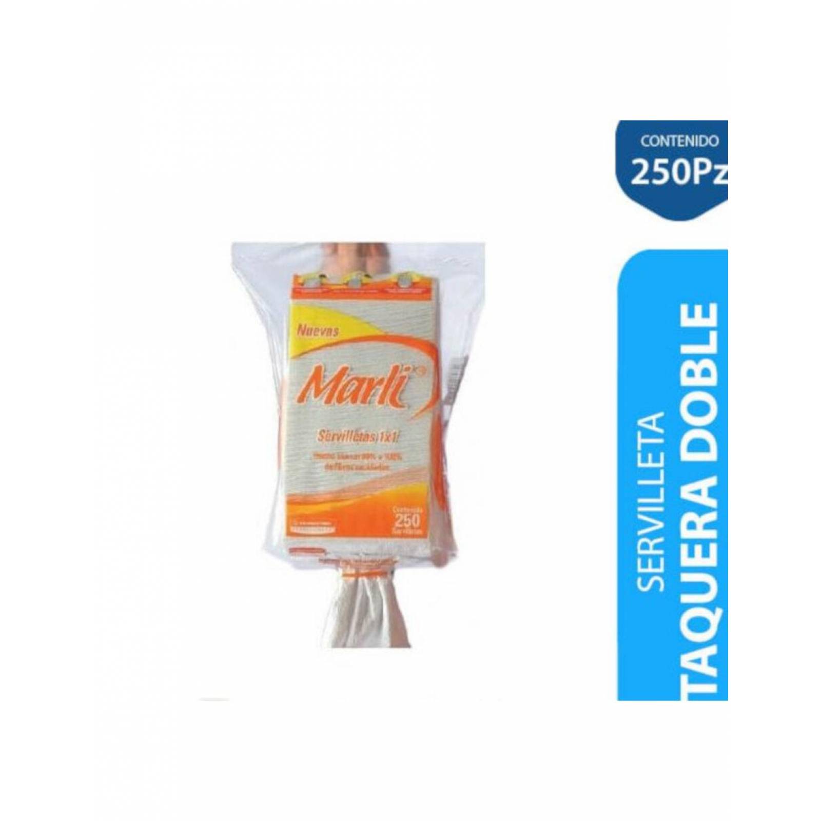 Pack de 24 Servilletas Marli Taquera 250 piezas 