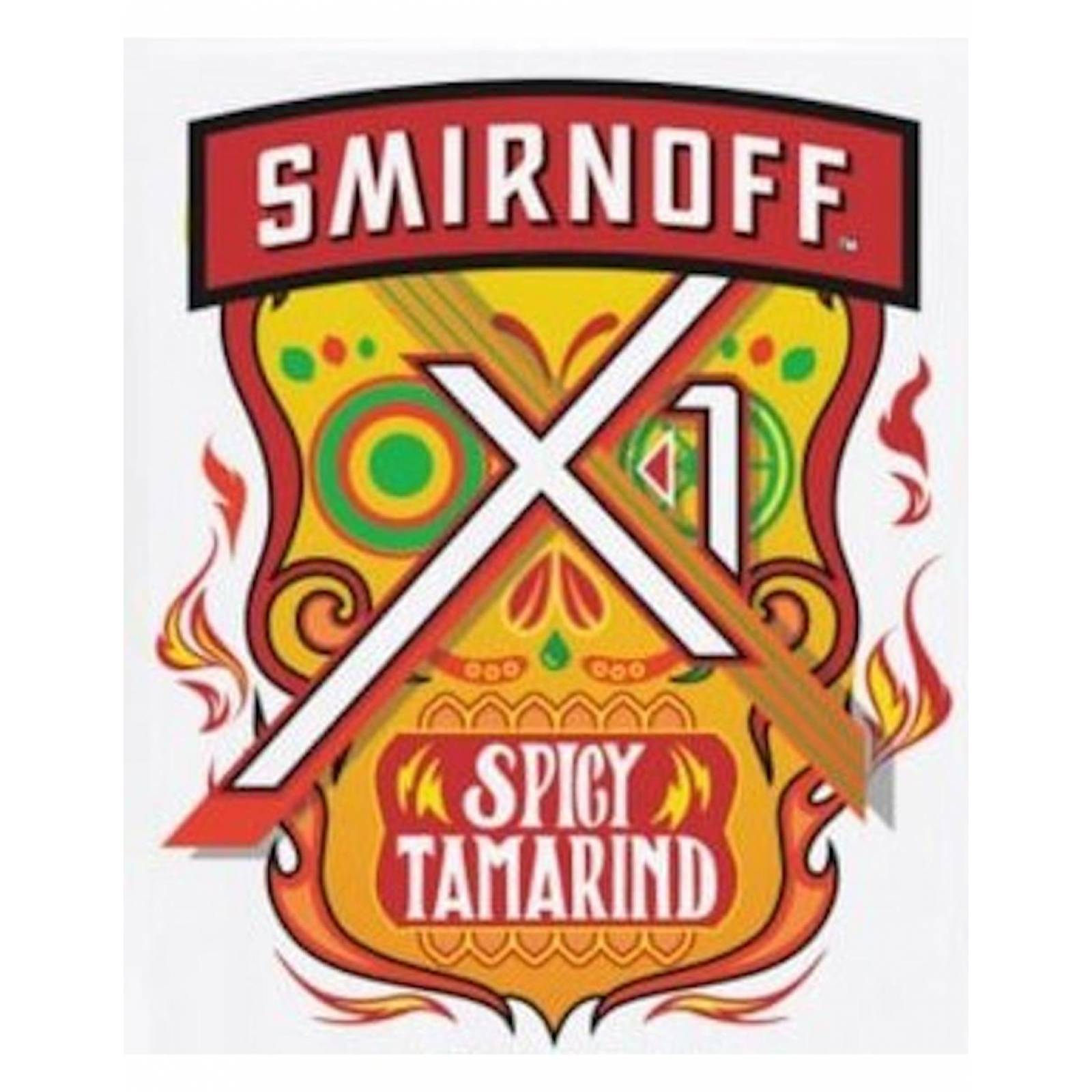 Pack de 48 Vodka Smirnoff Spicy Tamarind de 200ml 