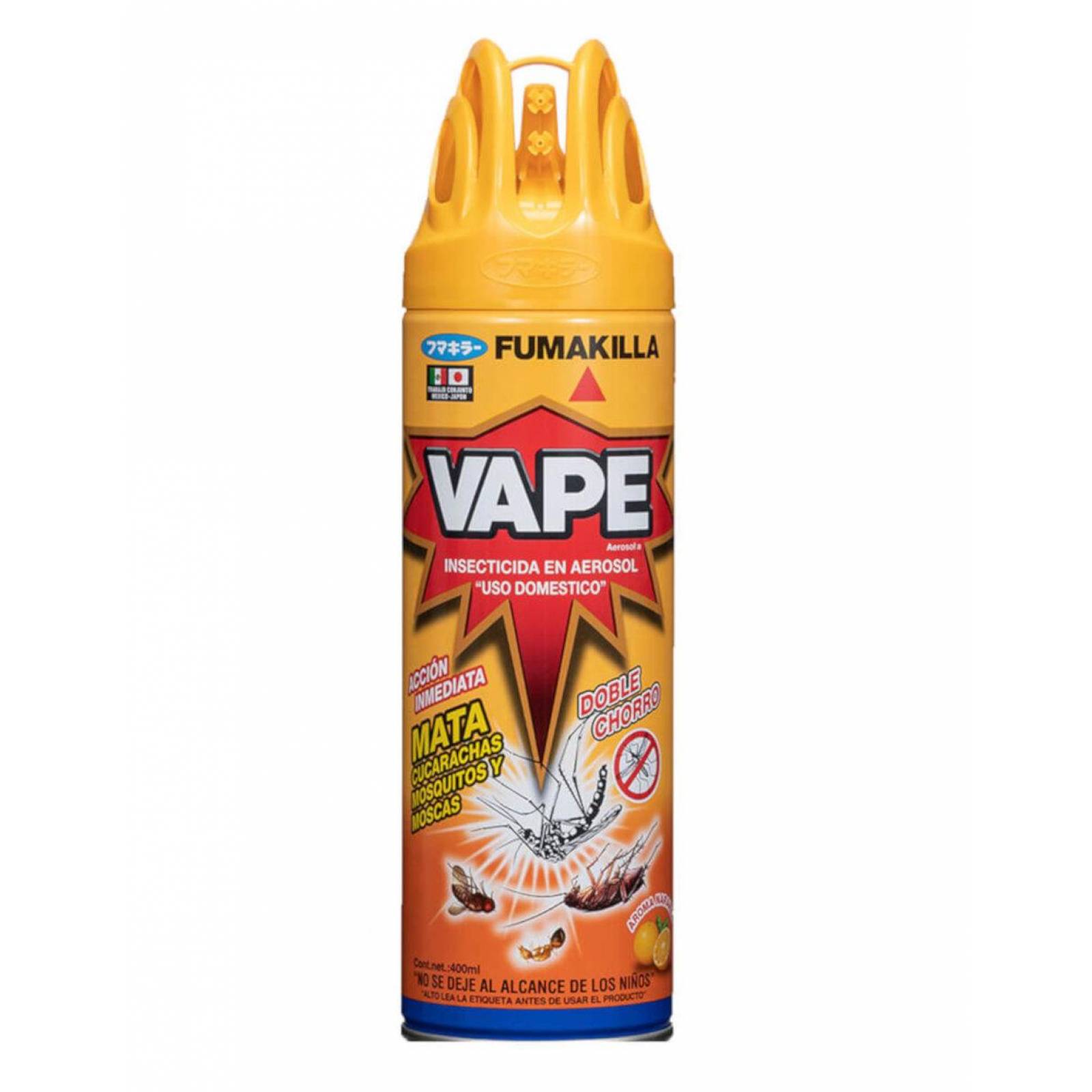 Pack de 12 Insecticida Vape Aerosol 400 ml 