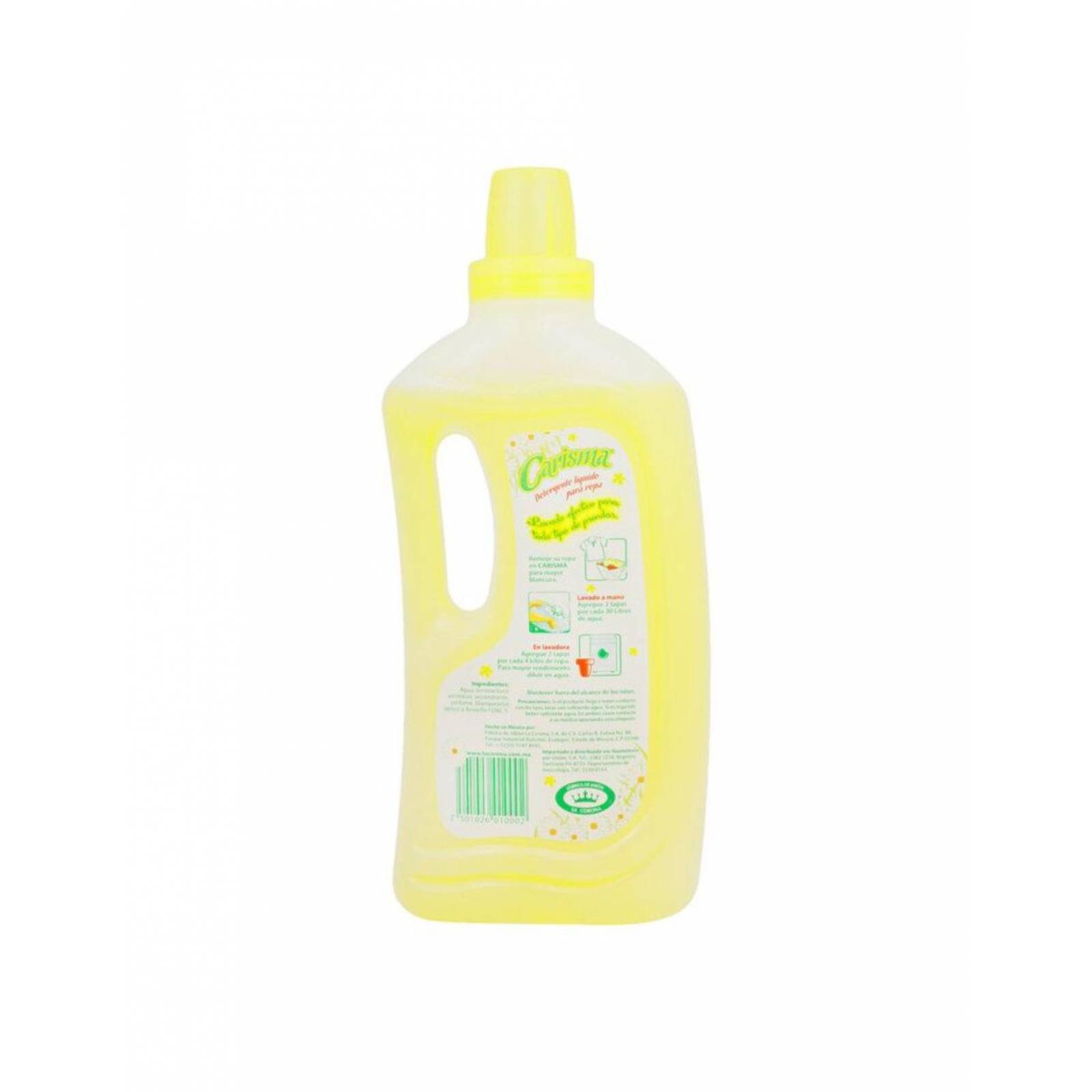 Pack de 12 Detergente Líquido Carisma 1 L