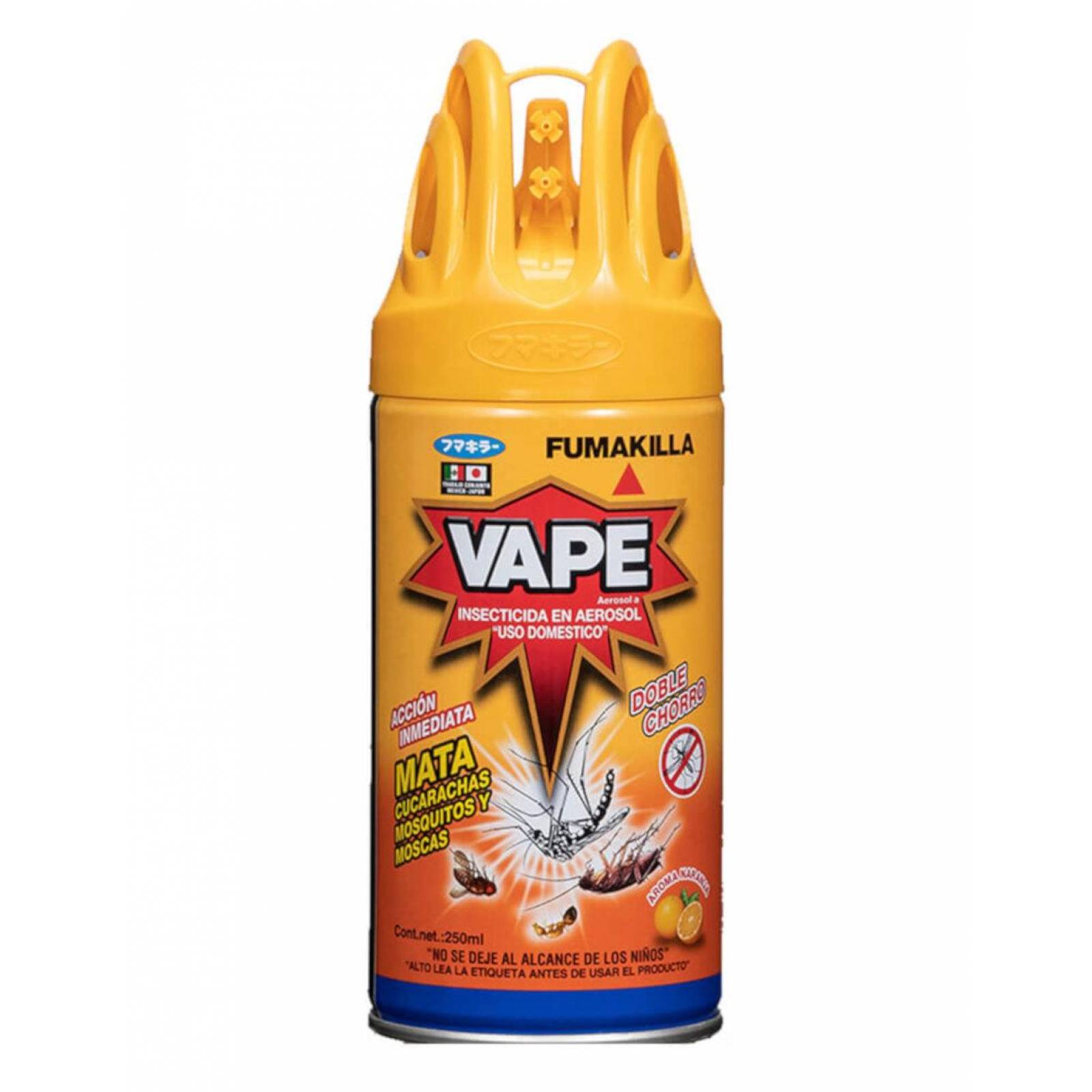 Pack de 12 Insecticida Vape Aerosol 250 ml 