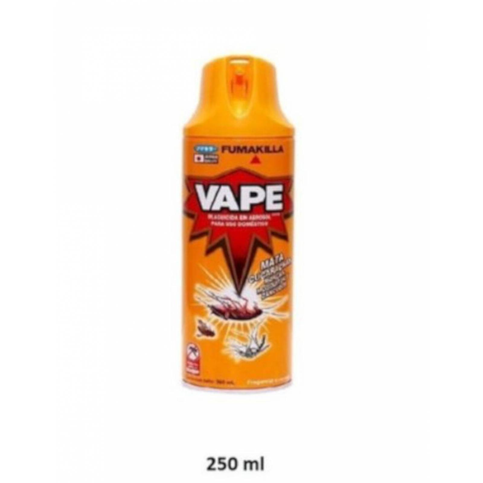 Pack de 12 Insecticida Vape Aerosol 250 ml 