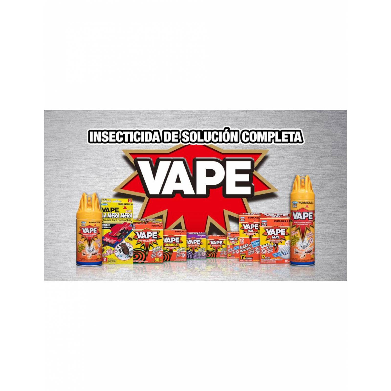 Pack de 12 Insecticida Vape Aerosol 250 ml 