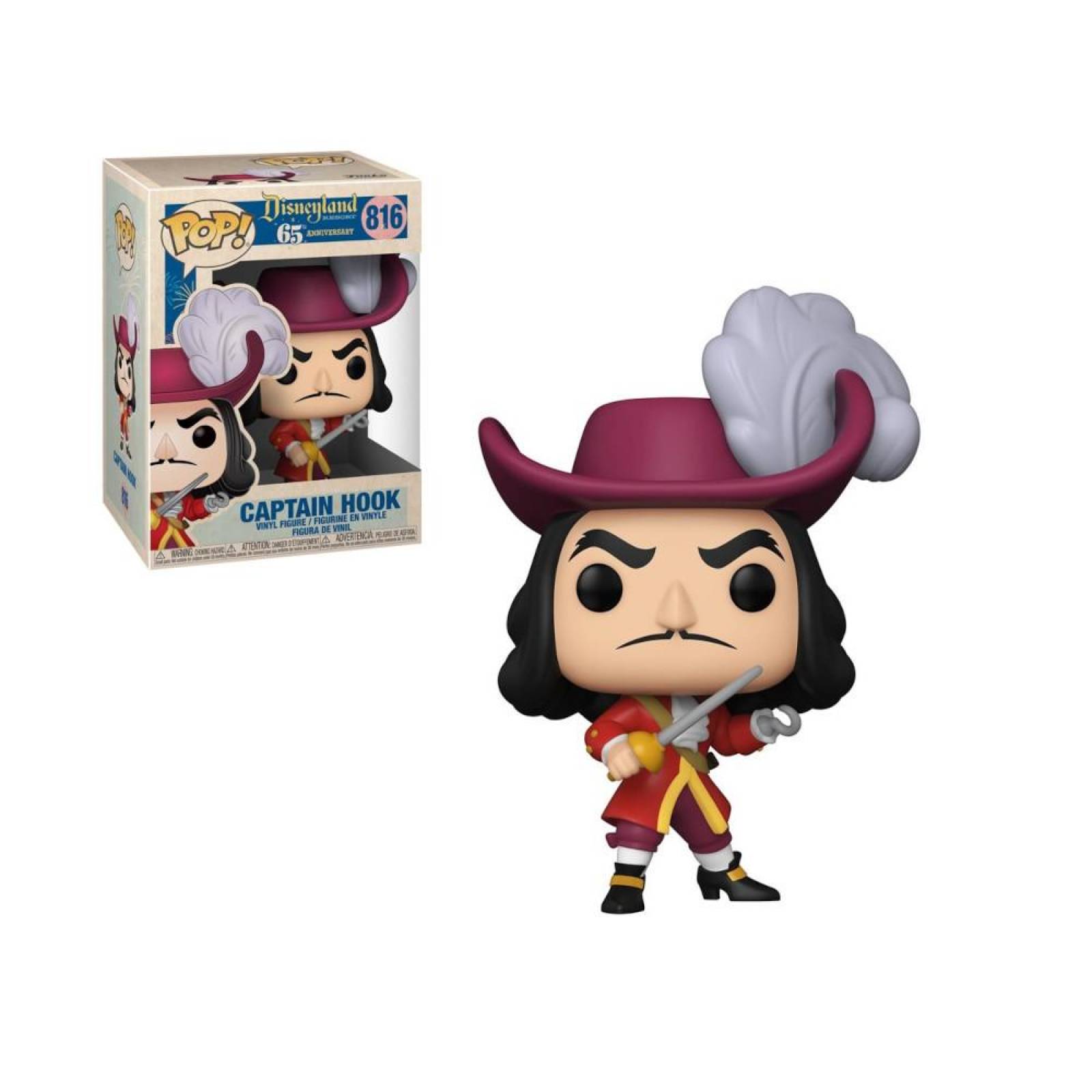 Captain Hook Funko Pop! Disneyland 65th Anniversary 