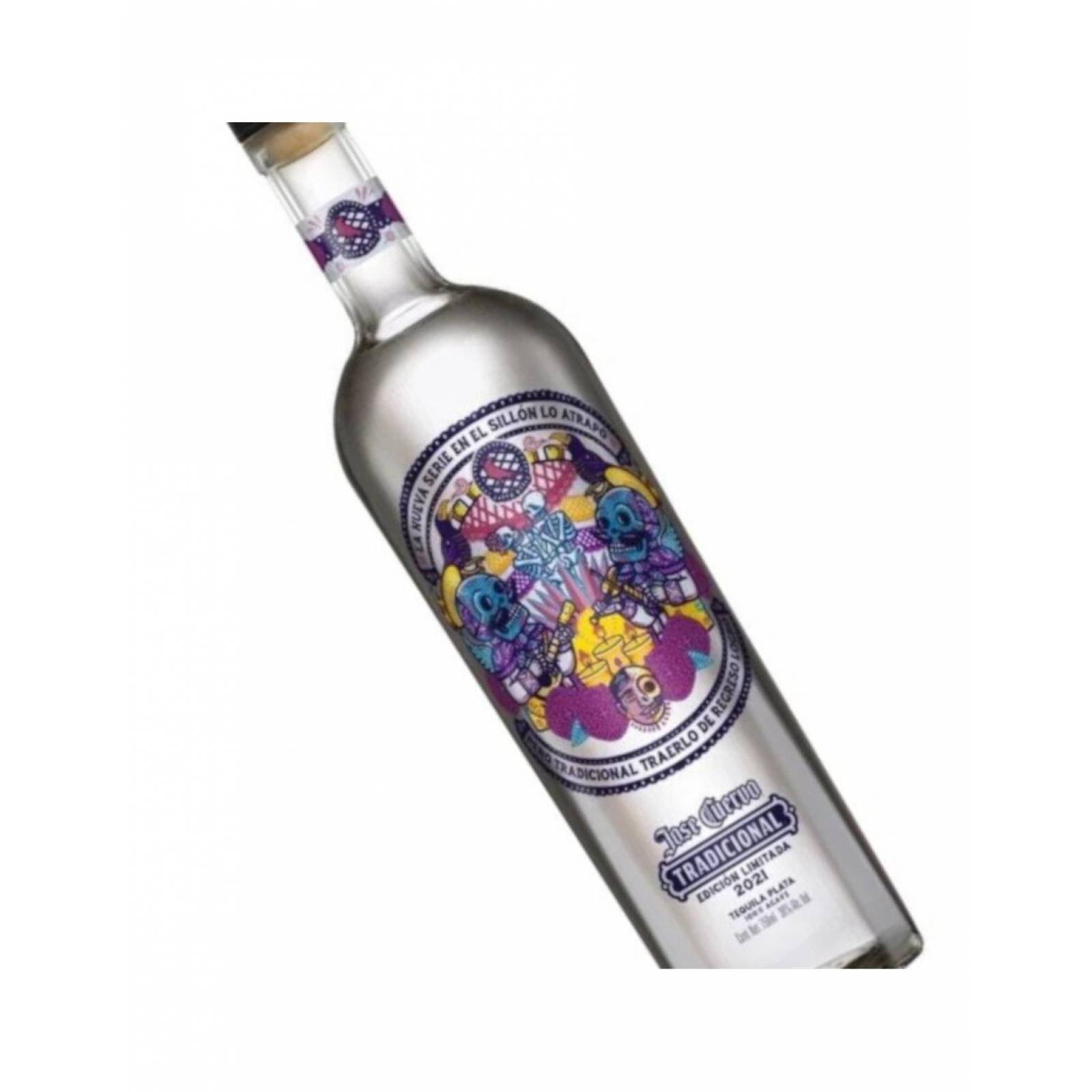 Pack de 4 Tequila Jose Cuervo Trad. Calavera Plata 750 ml 
