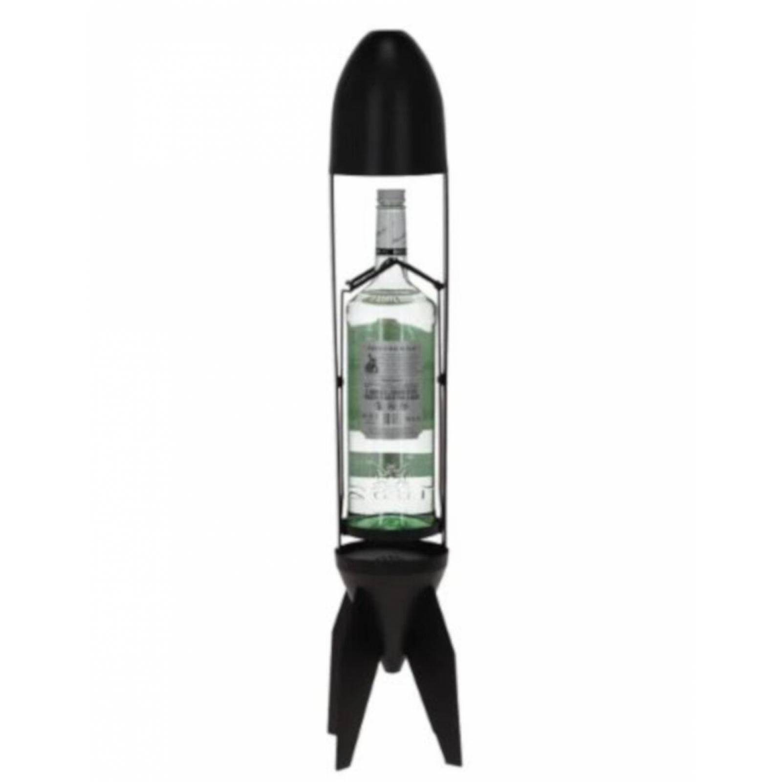 Ron Bacardi Blanco C/Misil Metálico Negro 3L 