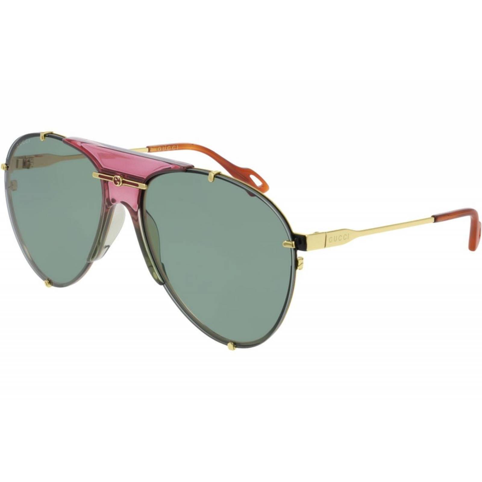 Lentes de Sol Gucci Gg0740S 004 Aviator Metal 