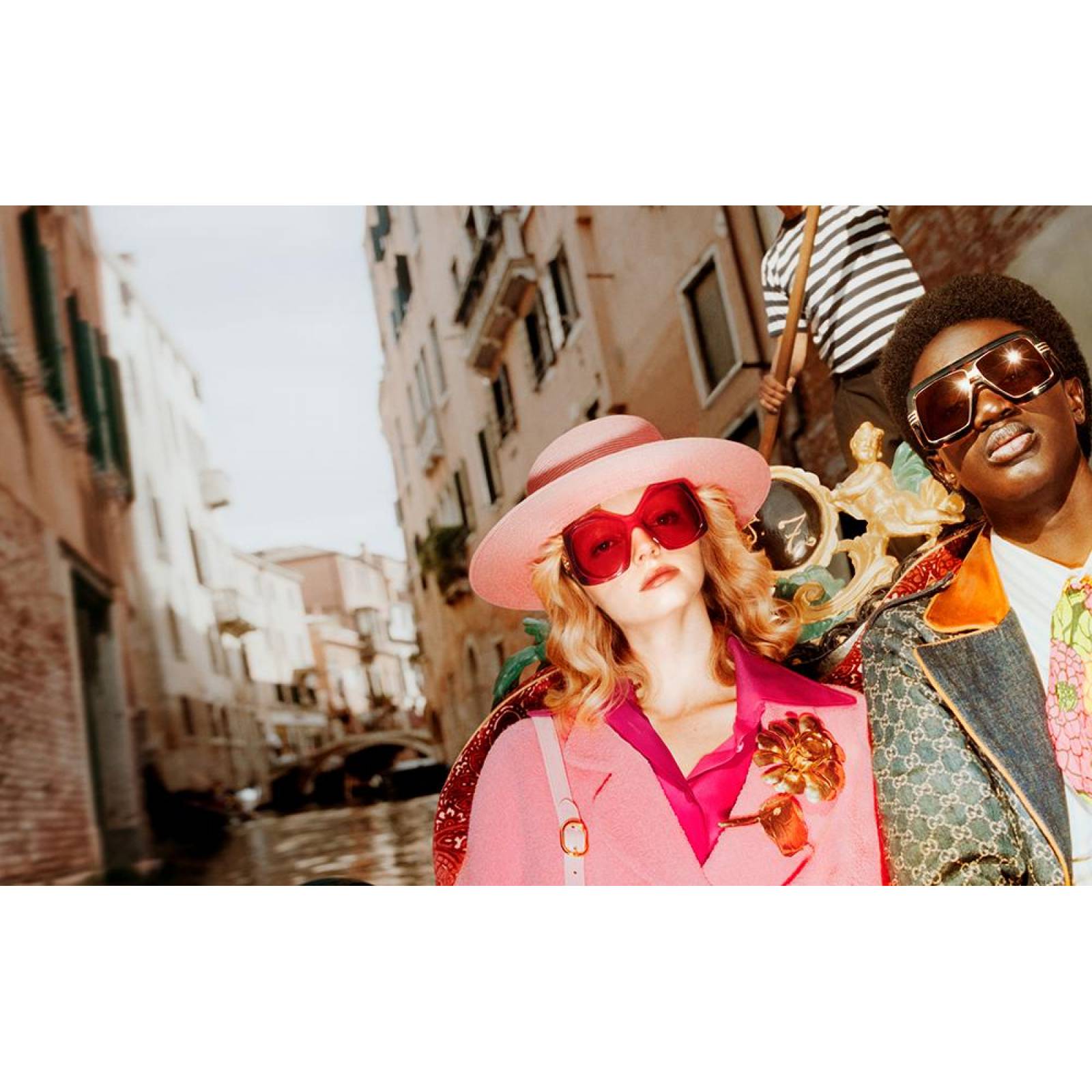 Lentes de Sol Gucci Gg0740S 004 Aviator Metal 