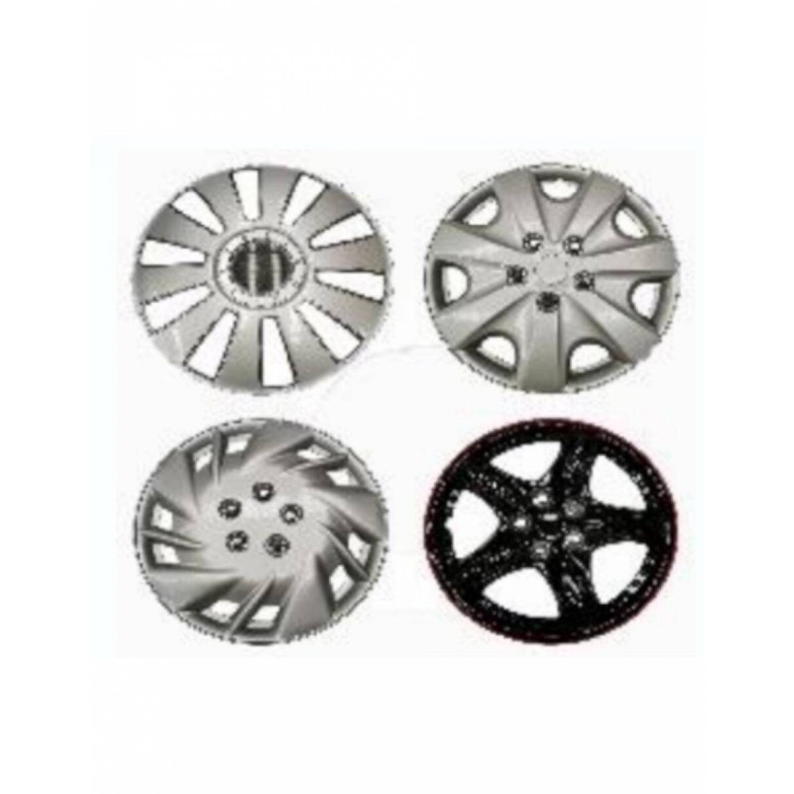 Paquete De 4 Tapones Para Carro Con Rin 15 Pul. Universales 