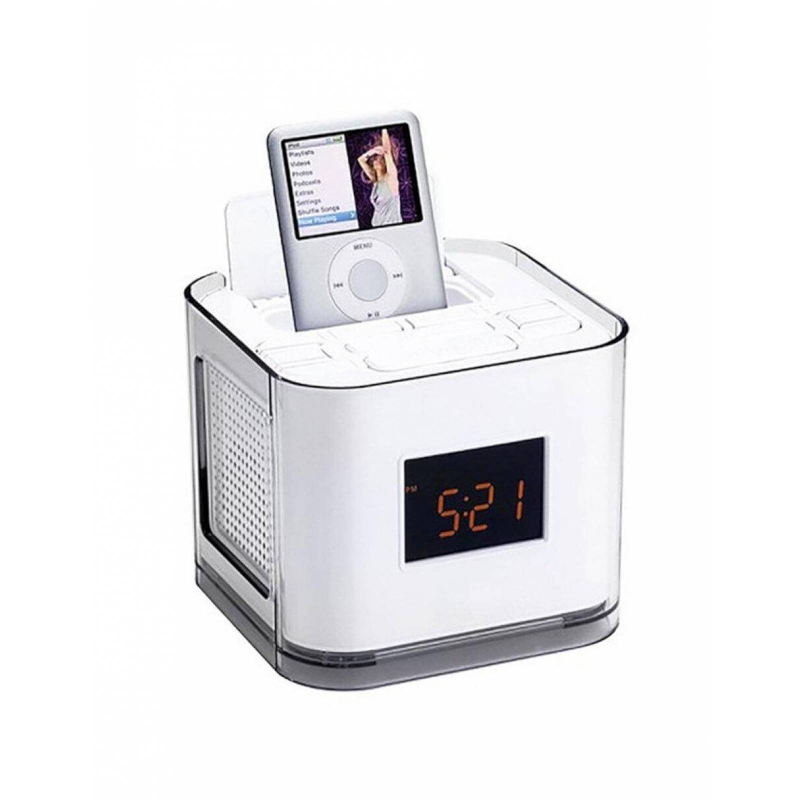 Radio Reloj Despertador Venturer Ipod Dock 30 PIN CR8-030IE5 