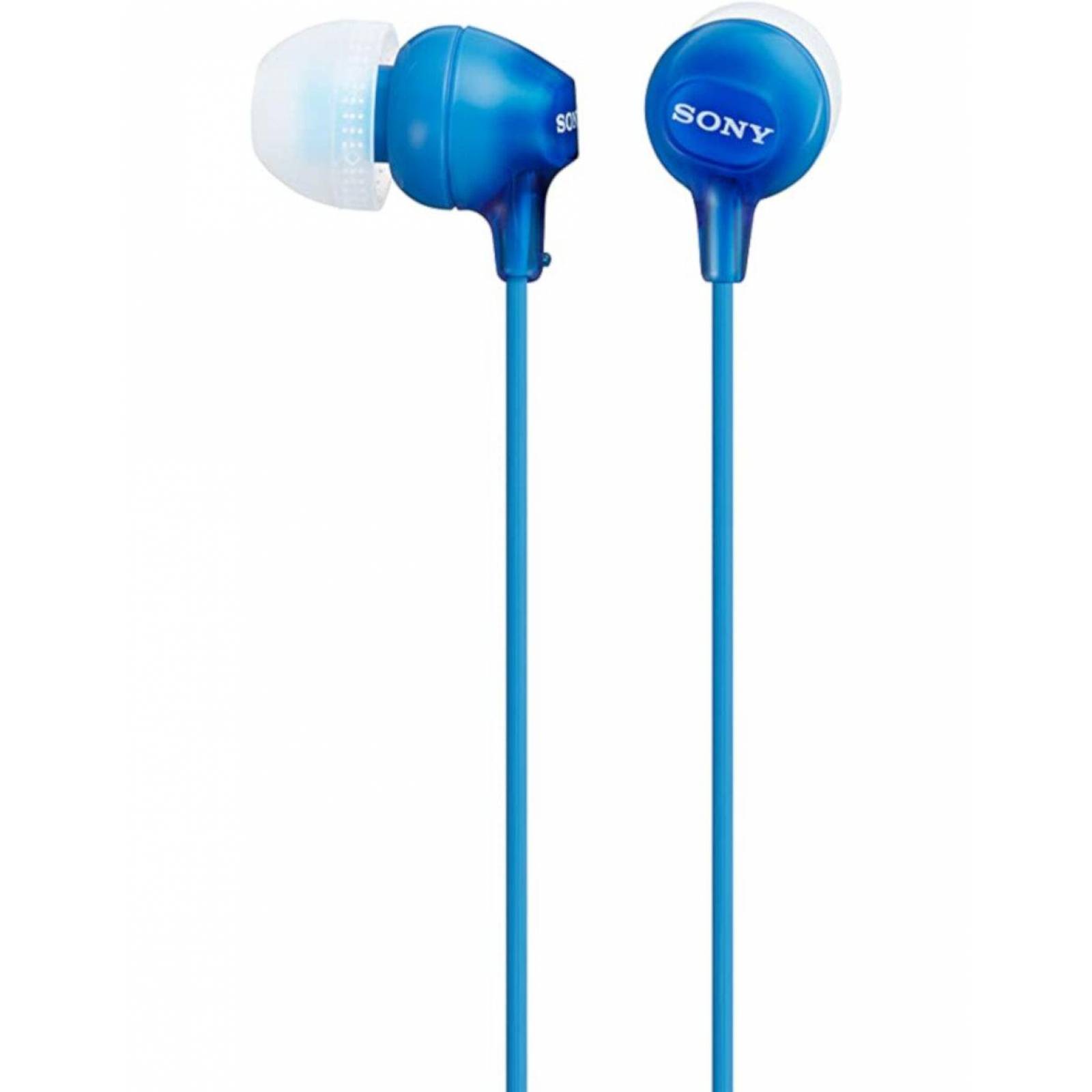 Audífonos Alambricos Sony con Almohadilla Azul MDREX15LPBLU 