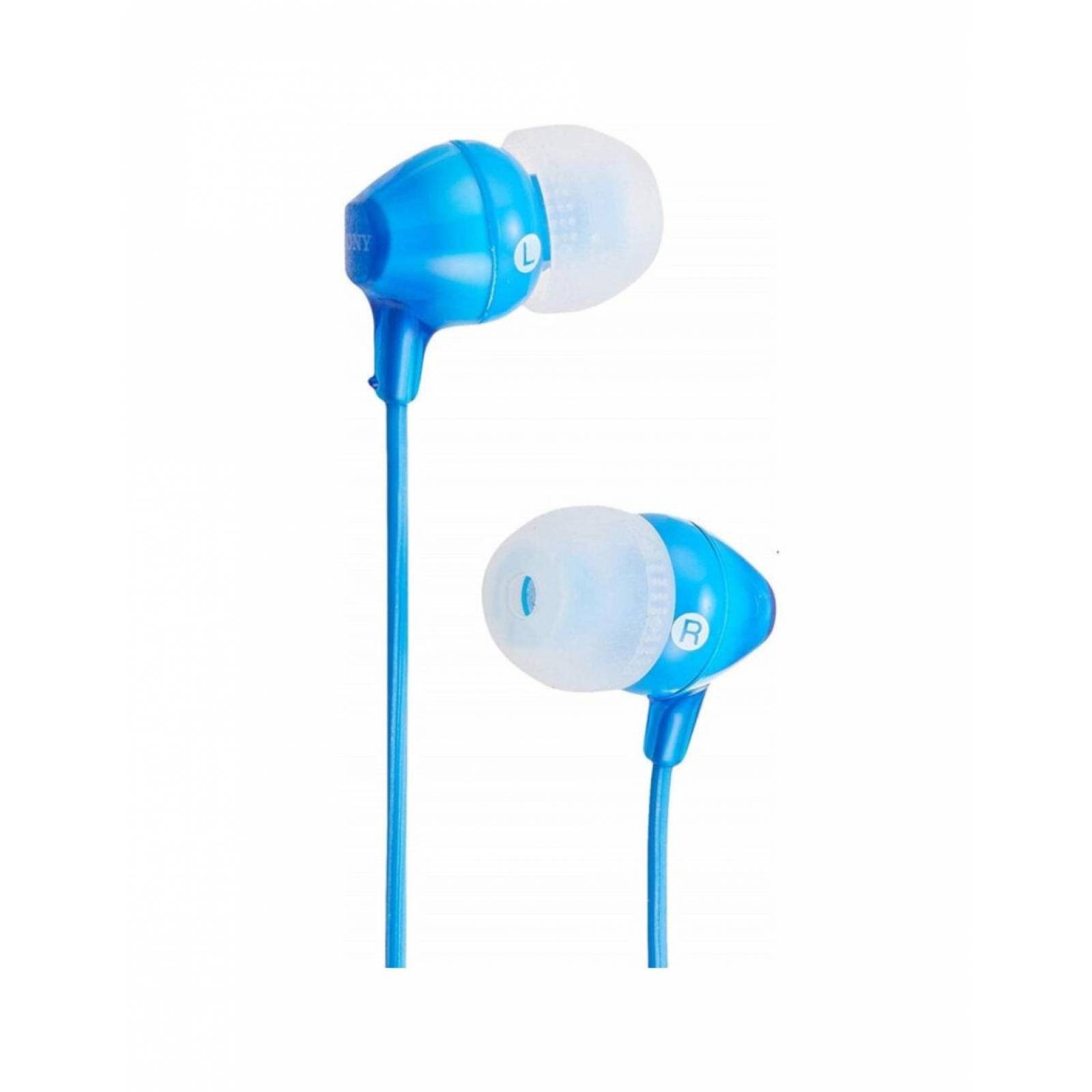 Audífonos Alambricos Sony con Almohadilla Azul MDREX15LPBLU 