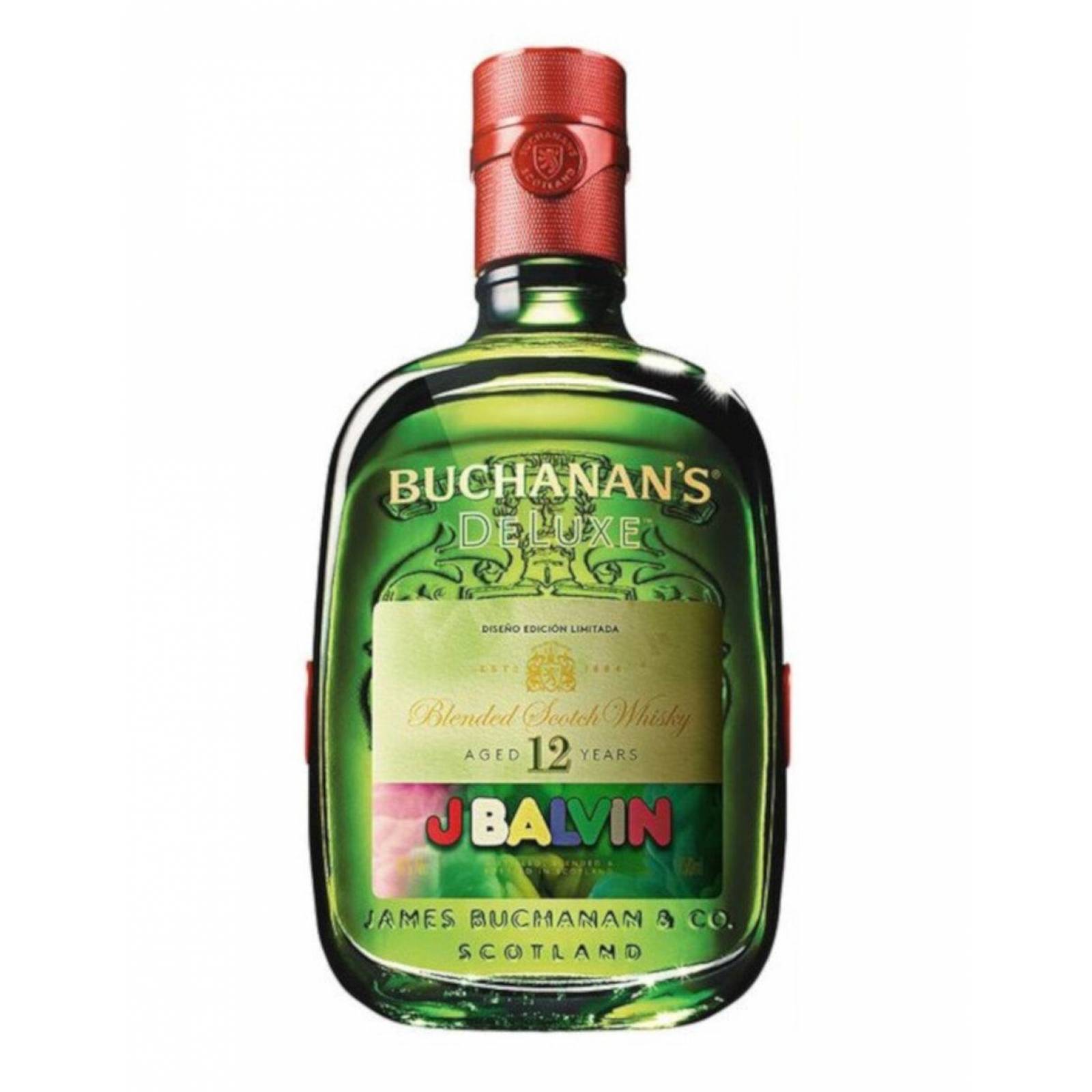 Whisky Buchanans 12 Años Ed. J Balvin 750 ml 