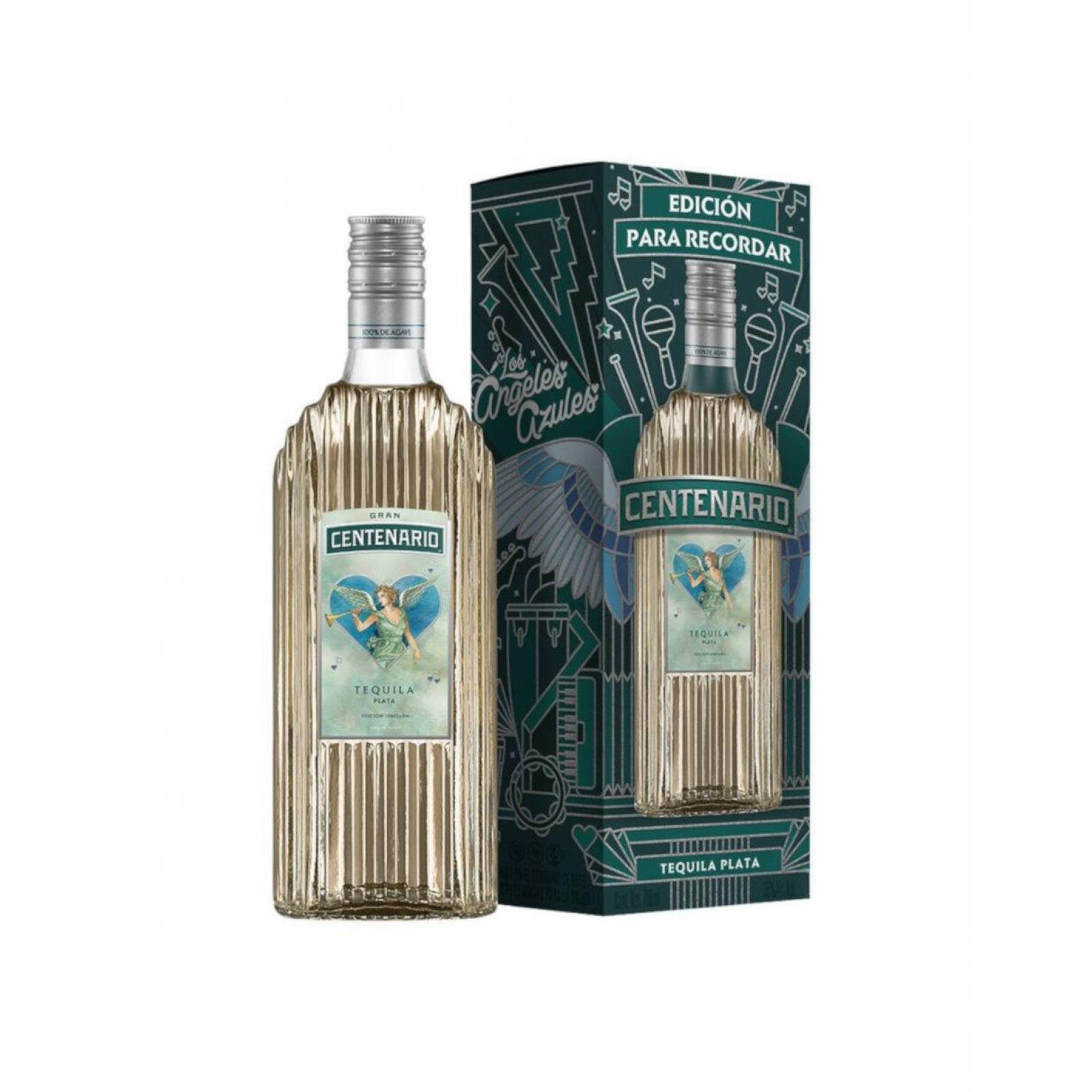 Tequila Gran Centenario Plata Edic. Áng. Az 700 ml