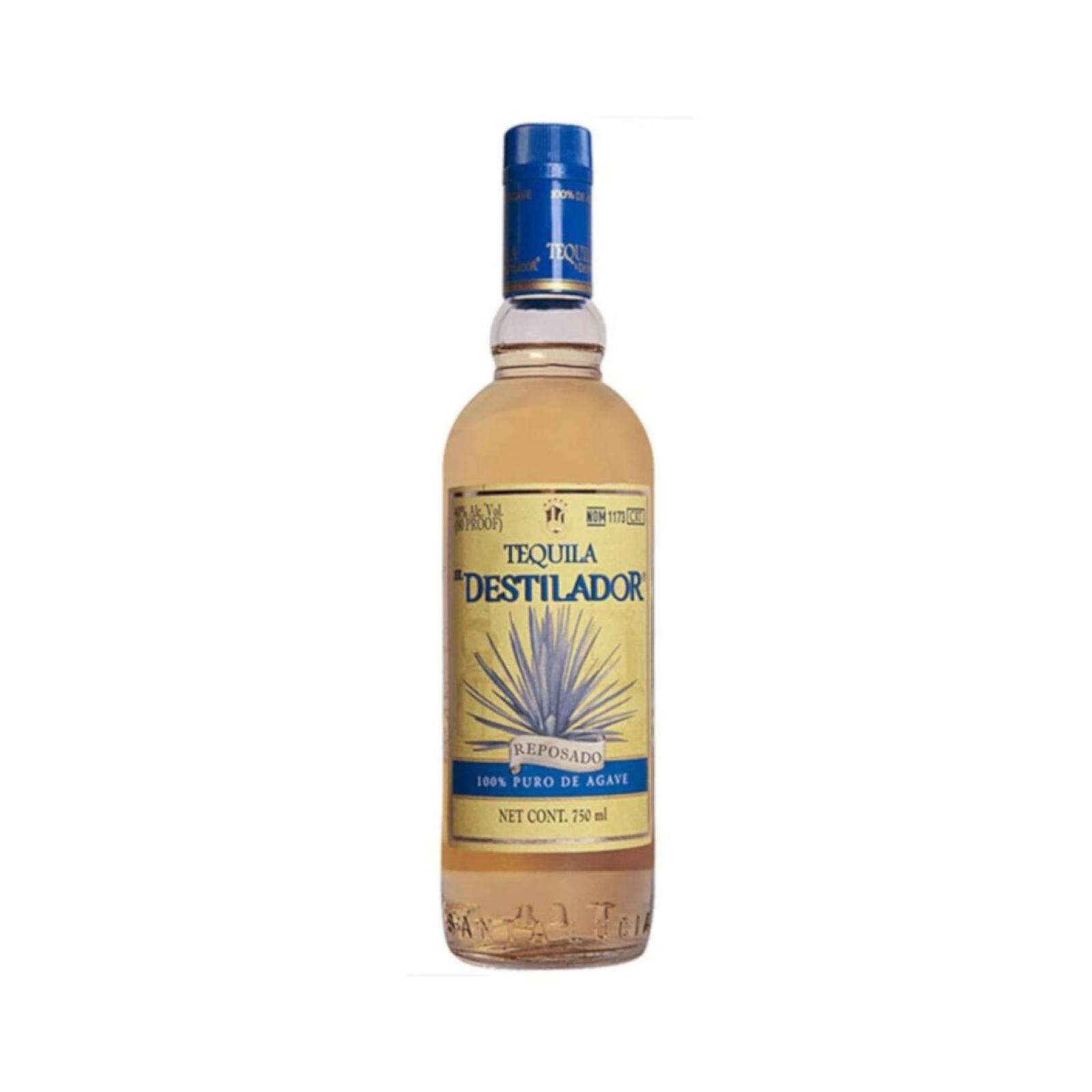 Tequila El Destilador Reposado 750 ml 