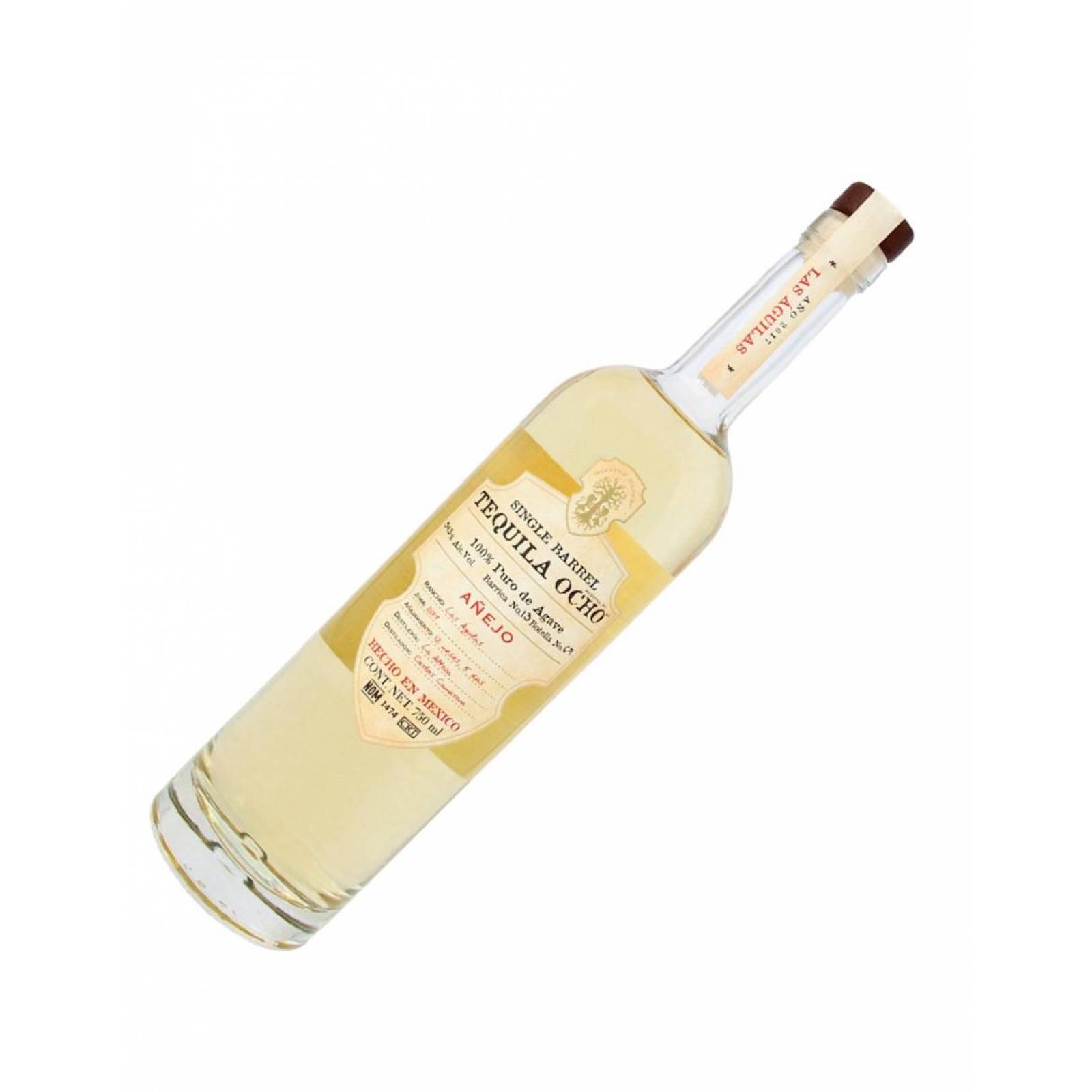 Tequila Ocho Añejo Single Barrel 750 ml 