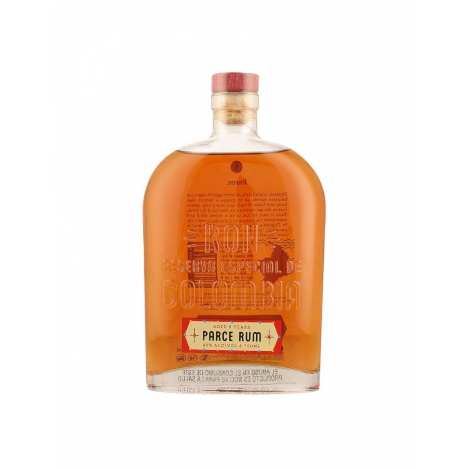 Pack de 2 Ron Parce 8 Años 750 ml 