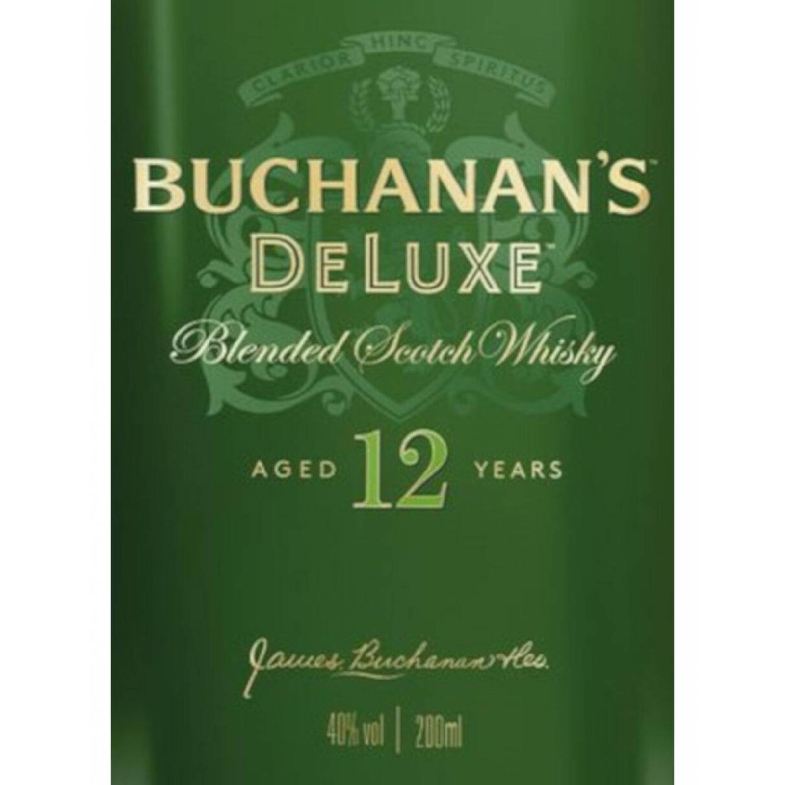 Pack de 2 Whisky Buchanans 12 años 200 ml