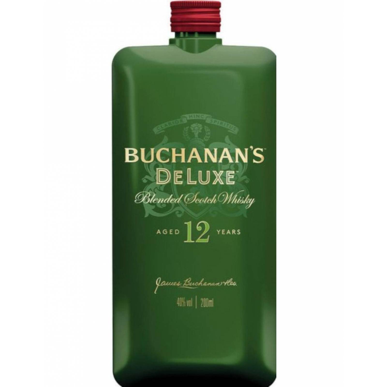 Pack de 2 Whisky Buchanans 12 años 200 ml