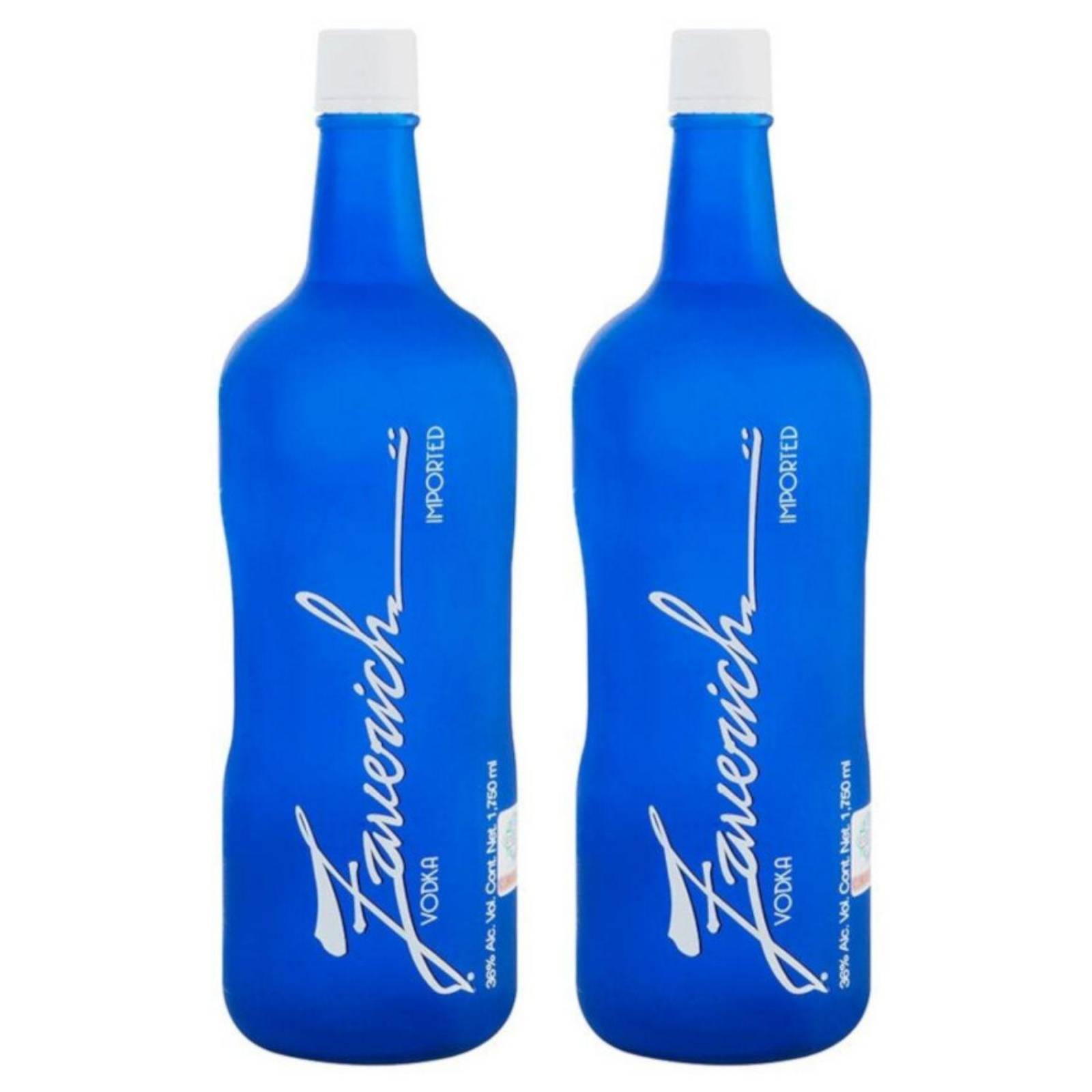 Pack de 2 Vodka Zaverich Premium 1.750 ml 