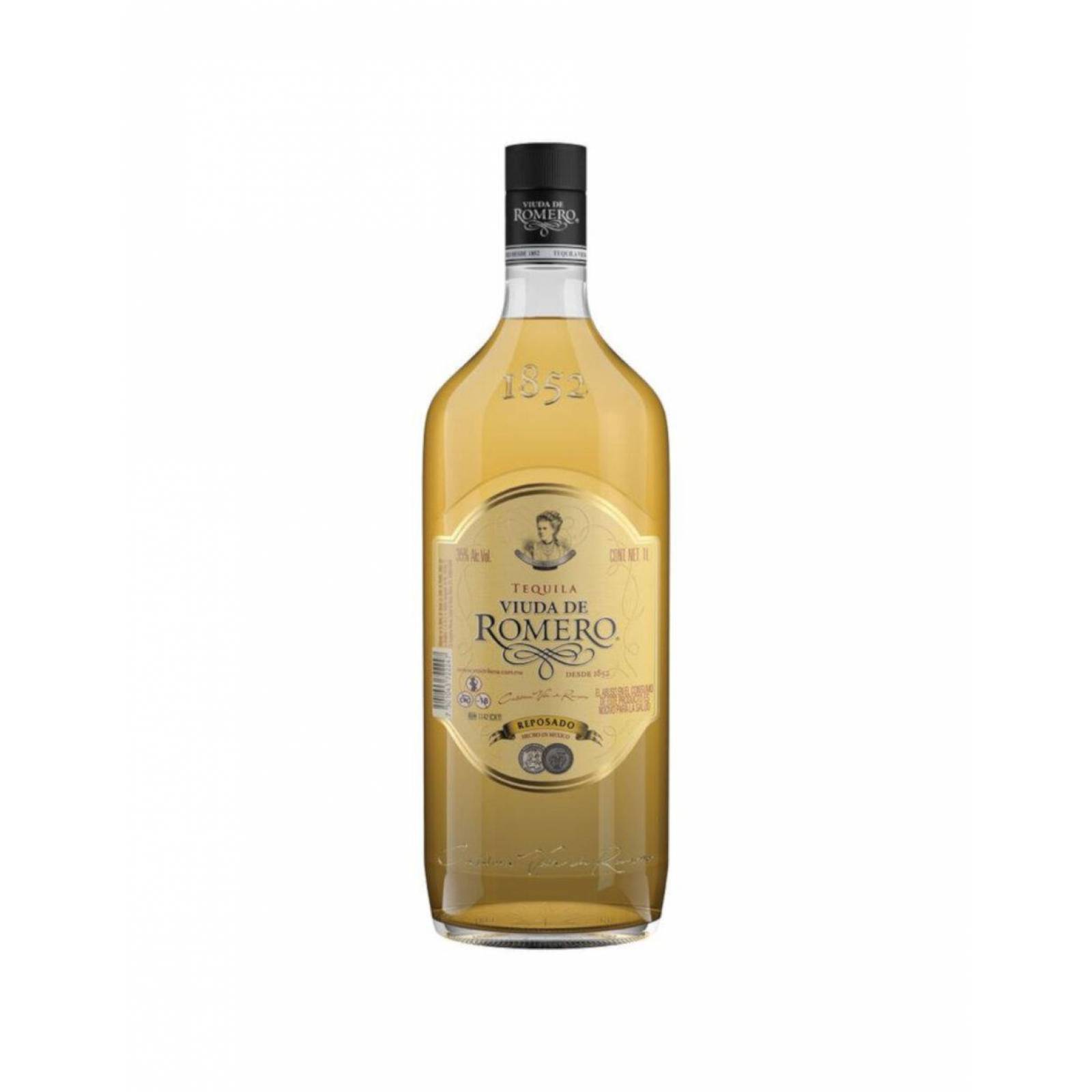 Pack de 2 Tequila Viuda De Romero Reposado 1 L 