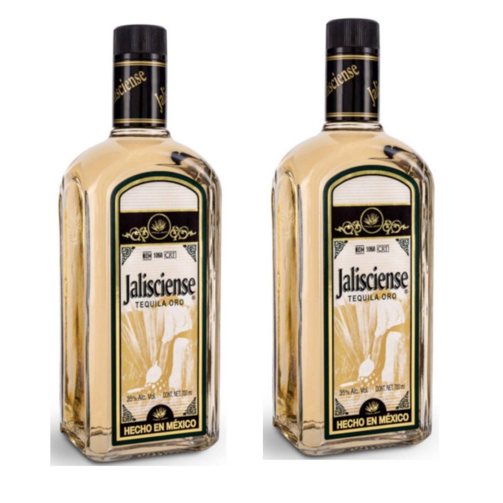 Pack de 2 Tequila Jalisciense Oro 700 ml 